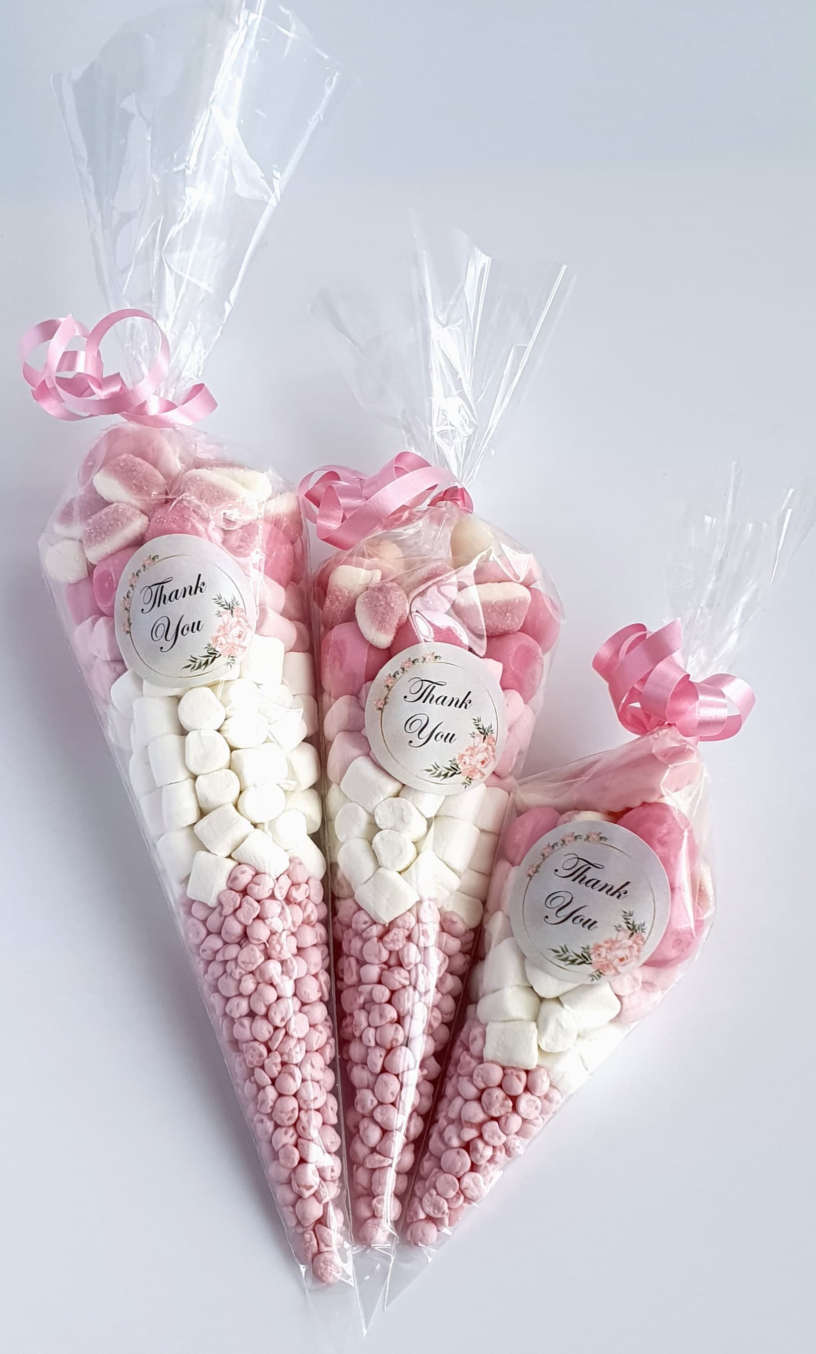 Personalised Pre Filled Halal Sweet Cones | Bridal Shower | Birthday Parties | Baby Shower | Wedding Favours | Party Favours | Sweets - image 4