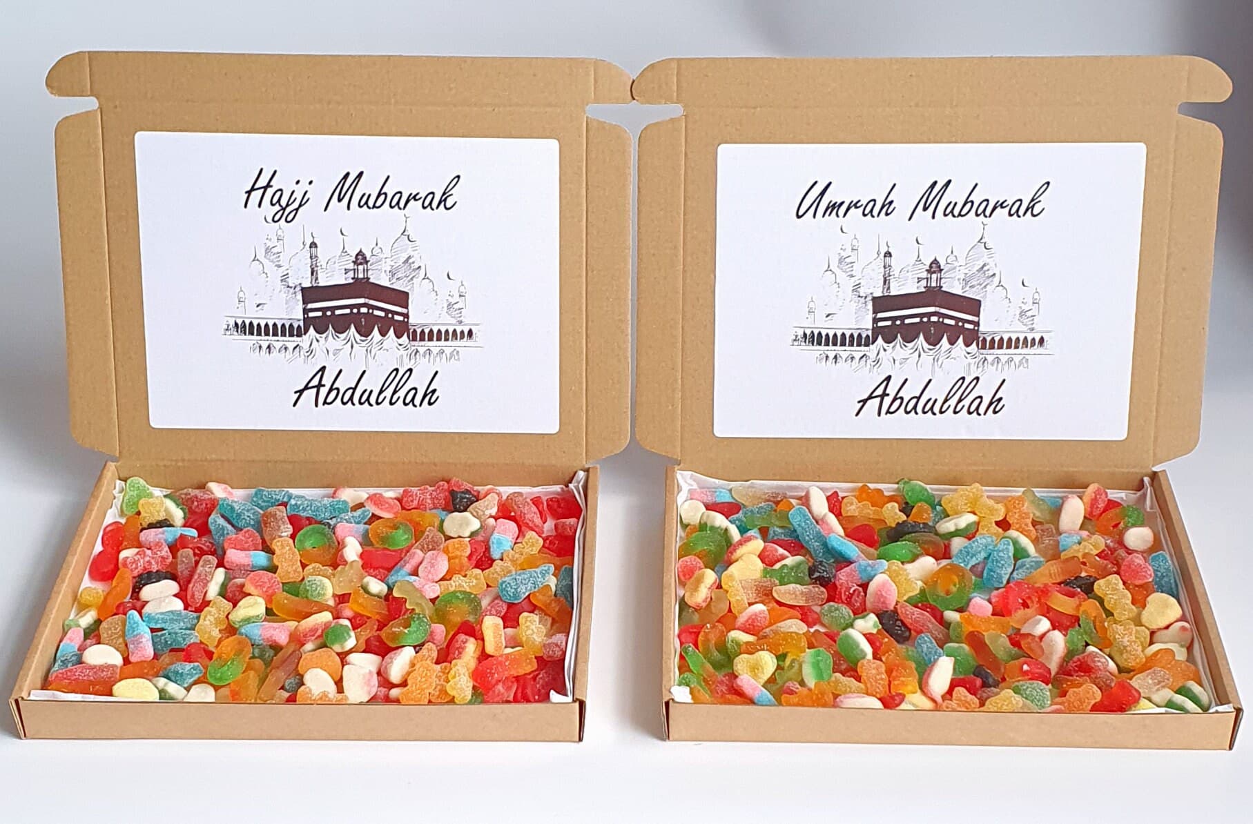 Umrah Mubarak Sweet Box | Hajj Mubarak Sweets | Eid Mubarak Sweets | Ramadan Mubarak Sweets | Hajj Umrah Gifts | Eid Gifts | Halal Sweets - image 4