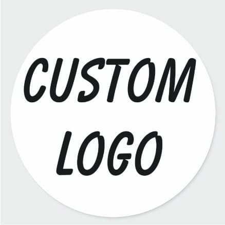 Custom made stickers for sweet cones or jars