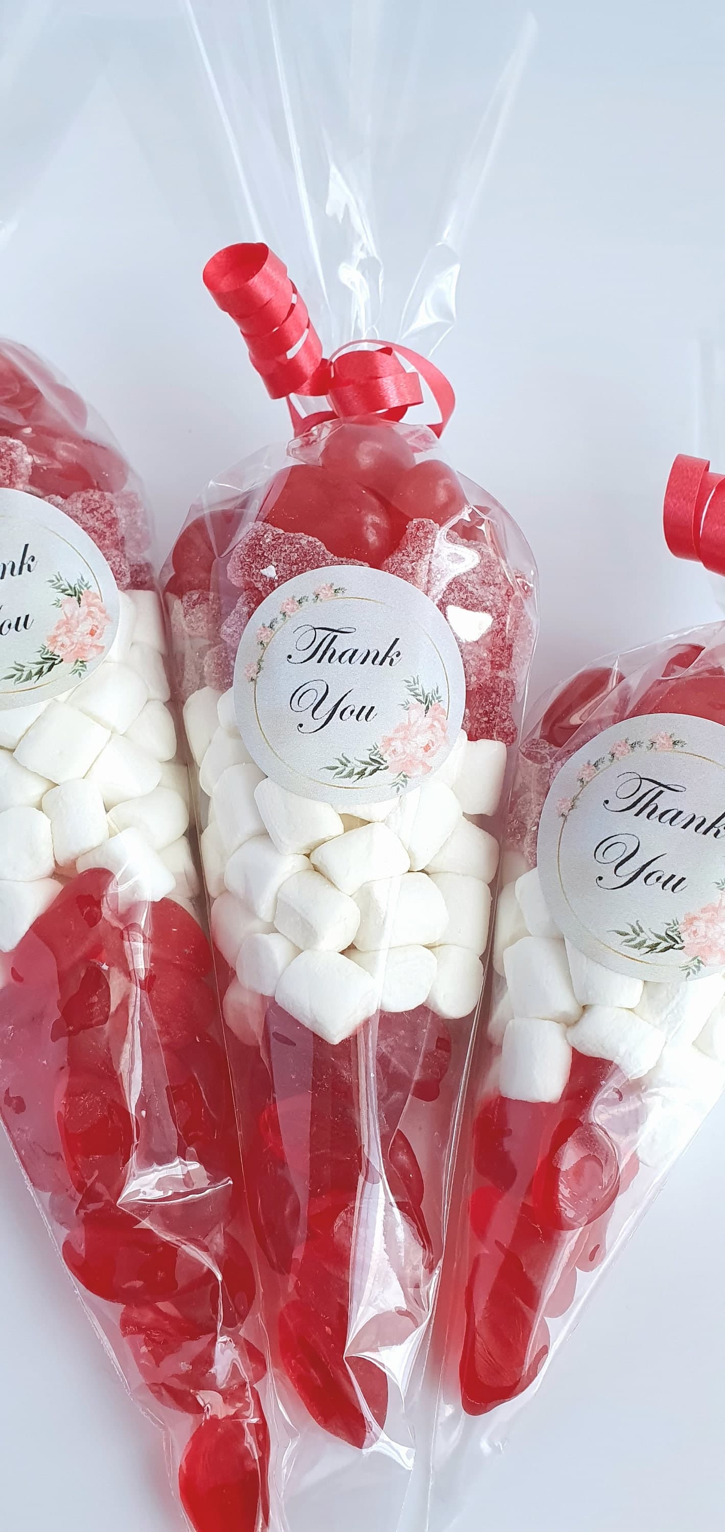 Personalised Pre Filled Halal Red Sweet Cones for Parties, Events and Occasions - image 4