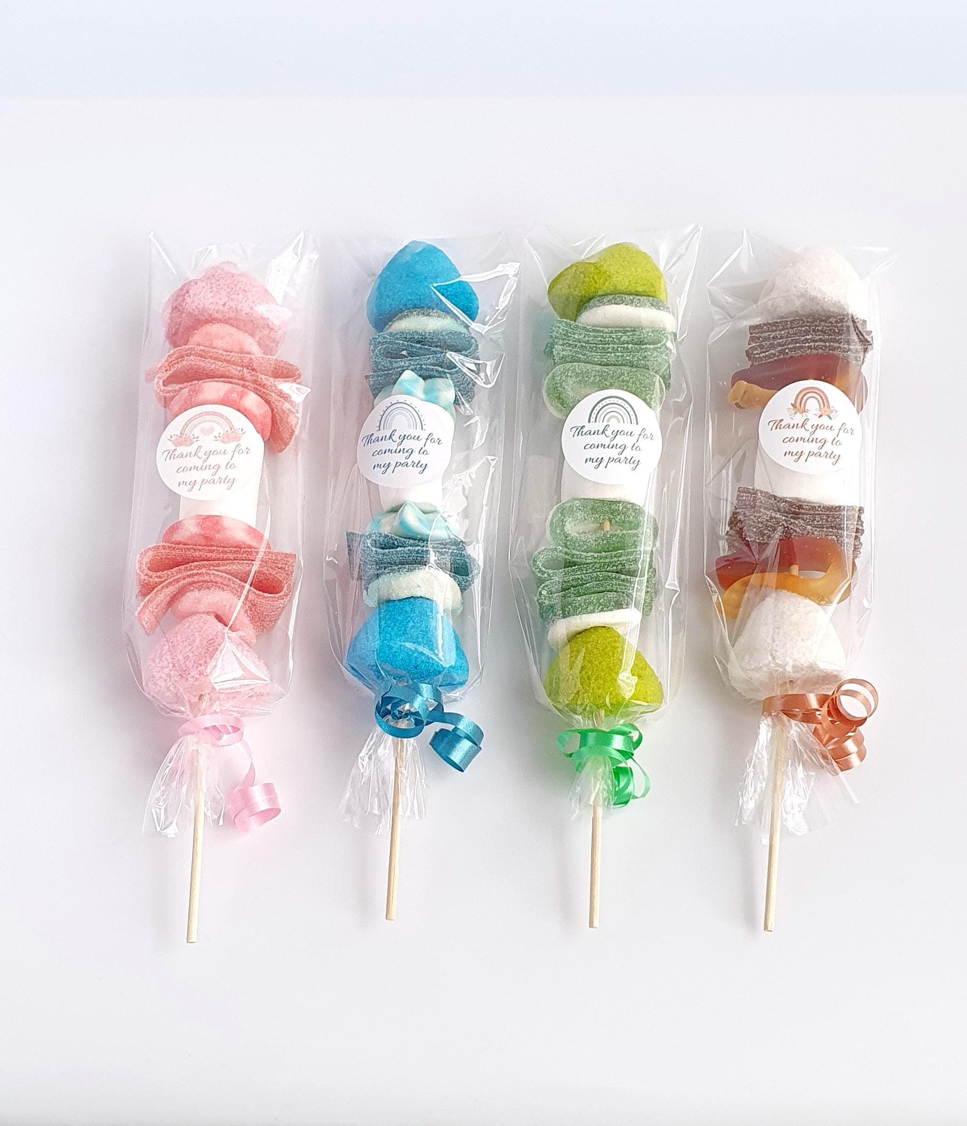 Sweet Kebabs | Halal Sweets | Baby Shower Favours | Bridal Shower | Birthday Parties |  | Thank you Sweets | Personalised Stickers