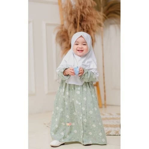ANNISA 0 - 3 months Baby abaya Sets Hijab, muslim baby hijab sets - image 5