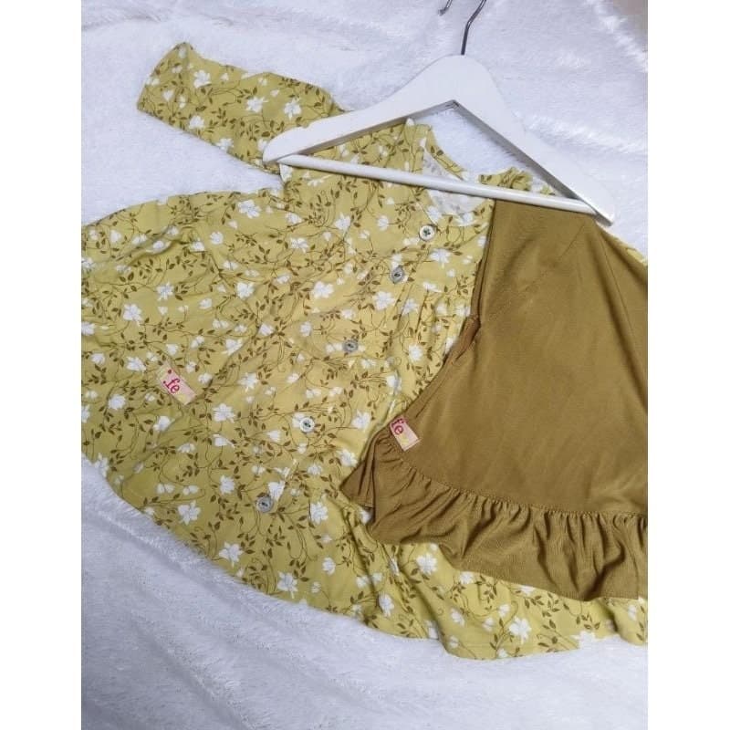 ANNISA 1 - 2 Year Baby abaya Sets Hijab, Muslim baby hijab sets - image 5