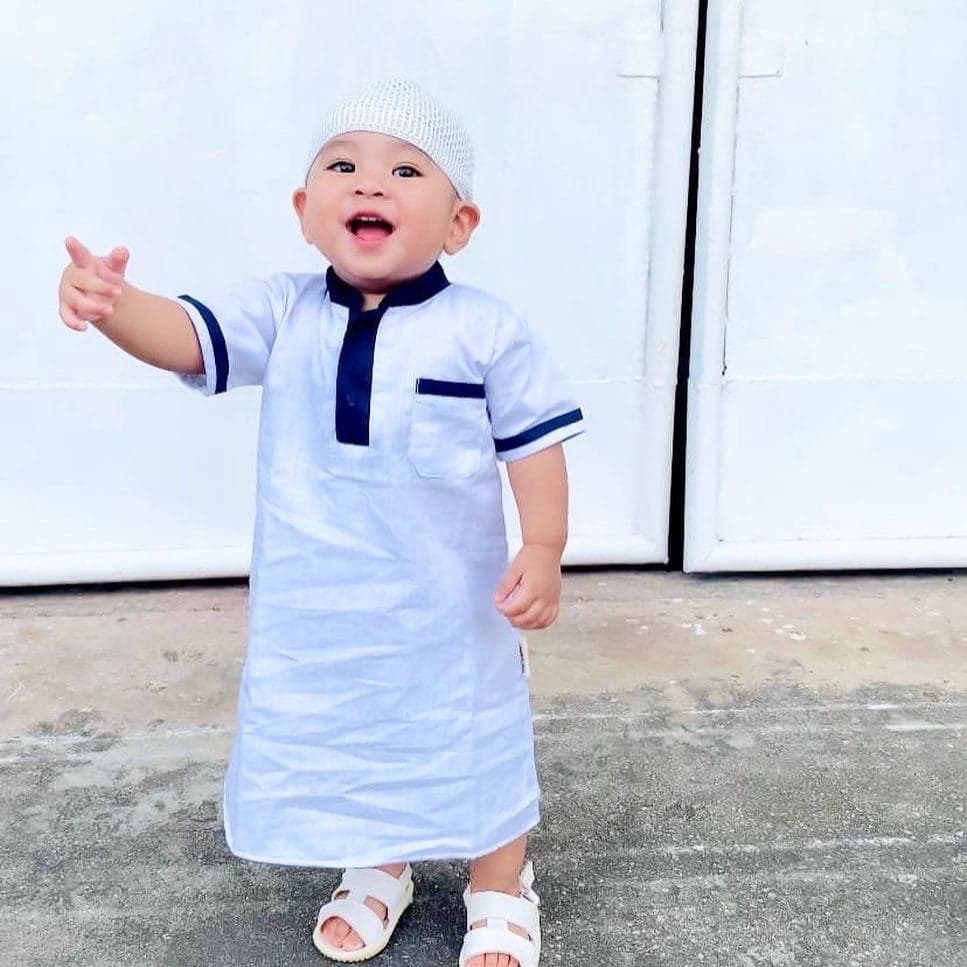 0-12 months ABDULLAH Baby Pakistani Khamis | baby boy islamic Qamis