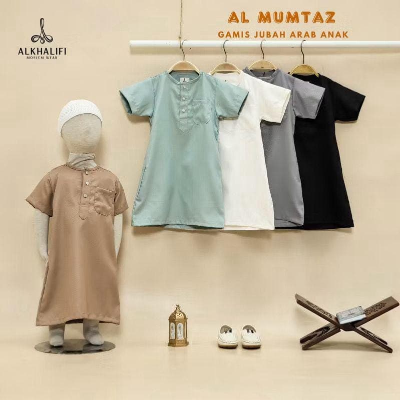 MUMTAZ 0-12 months baby boy Khamis | baby boy arabian khamis | Short Sleeves Khamis