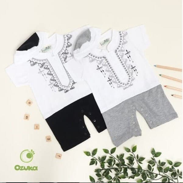 0 - 6 month Baby boy muslim romper sets | muslim baby boy outfit