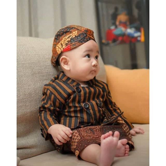 0-24 months Batik Lurik sets baby boy, Baby boy batik costume - image 3