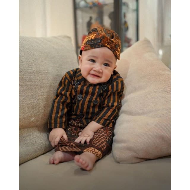 0-24 months Batik Lurik sets baby boy, Baby boy batik costume