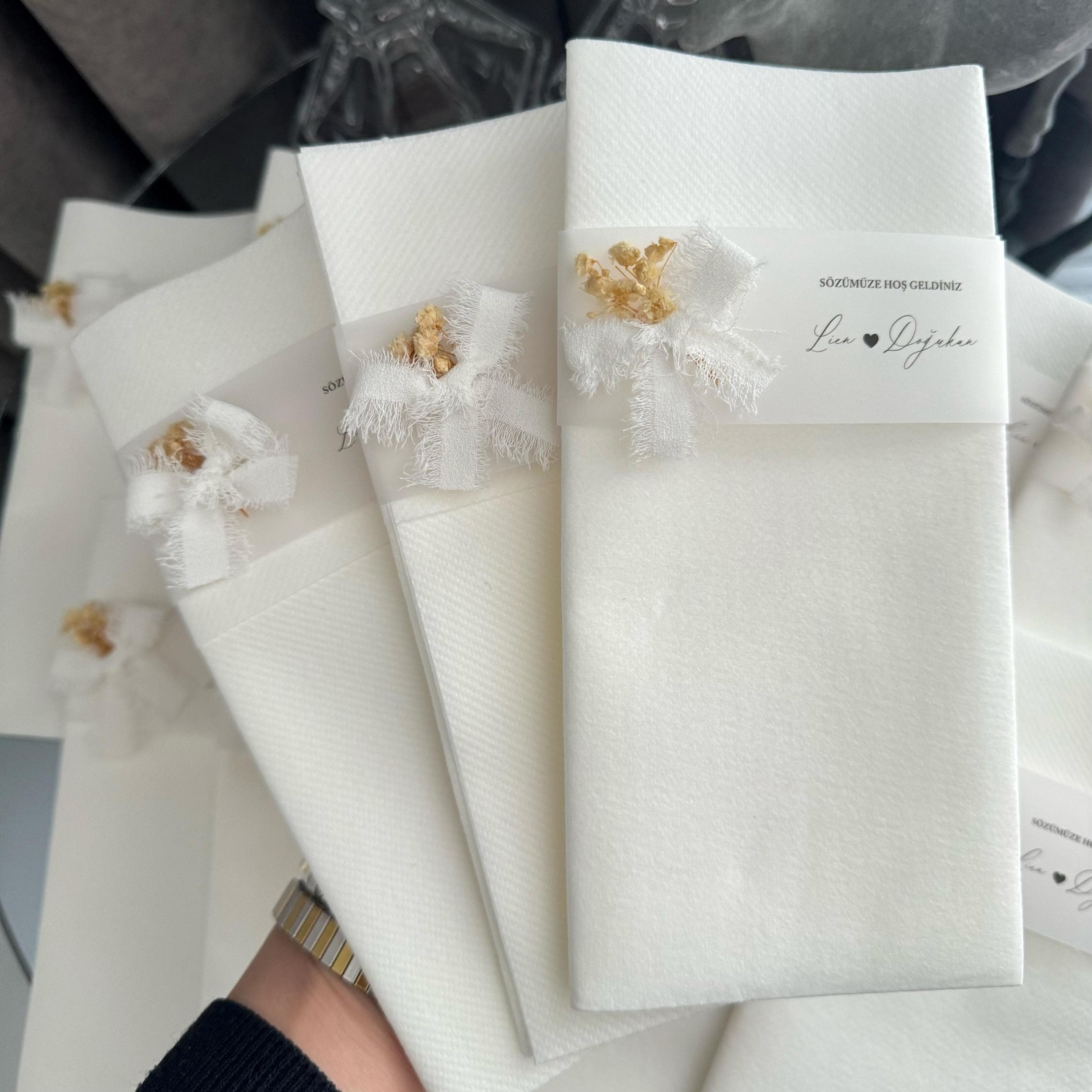 Personalized Linen-Like Dinner Napkins: Wedding Decor - image 4