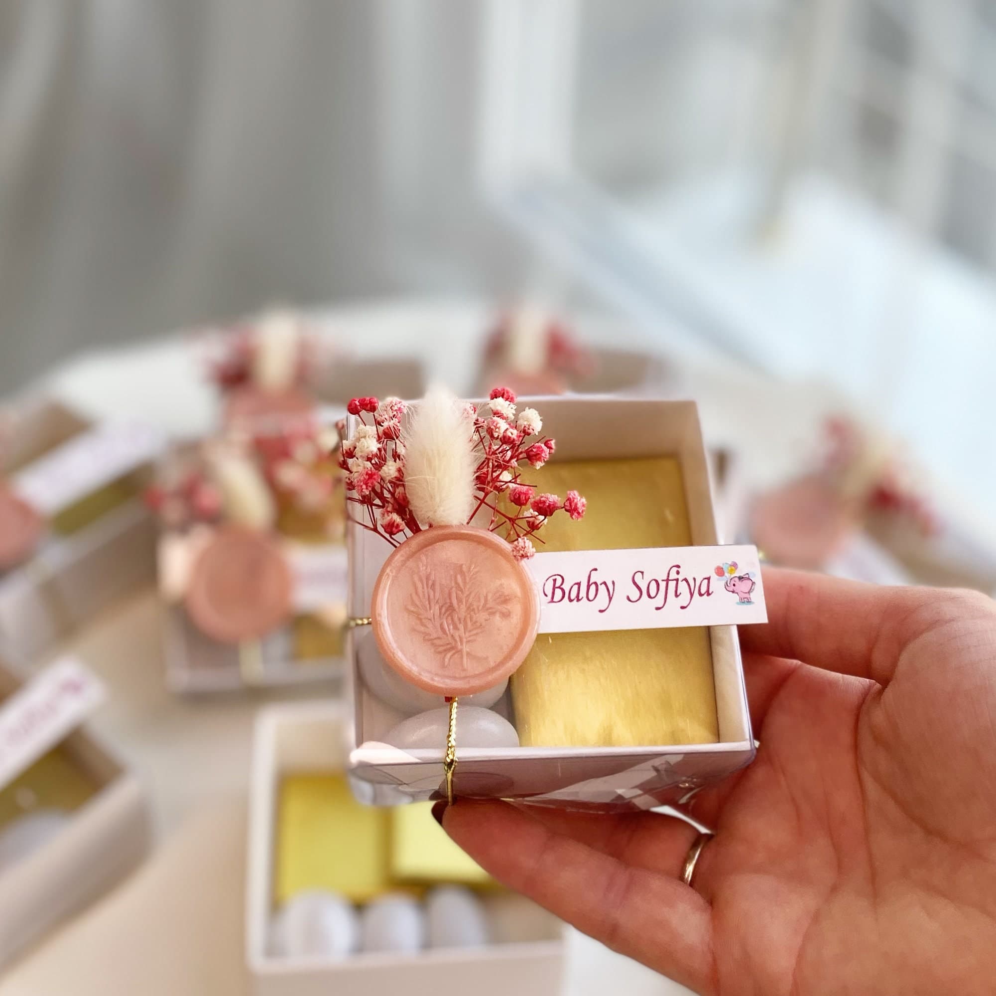 Personalized Candy Gift Box, Baby Shower Favor - image 3