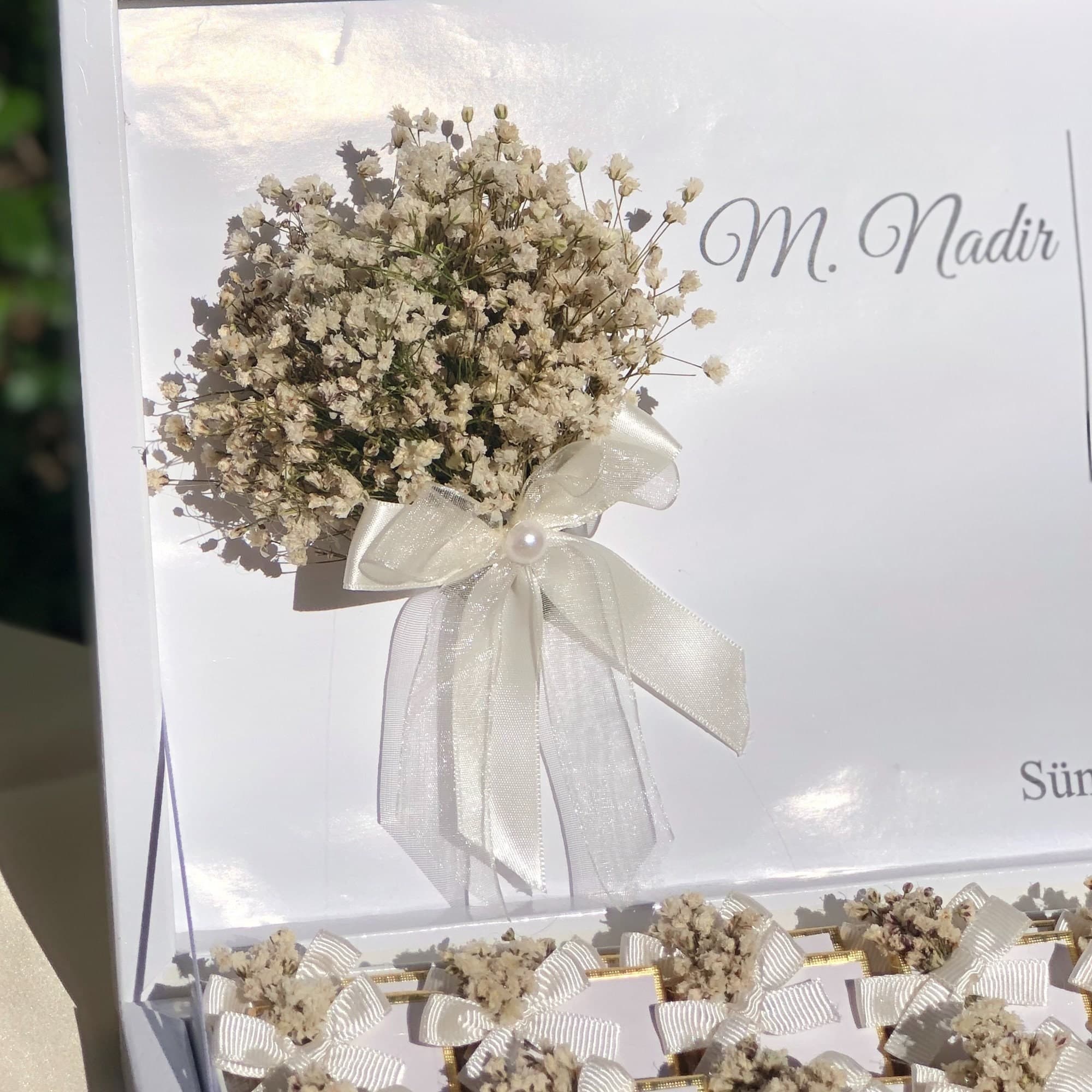 Personalized Wedding Chocolate Box: Party Favor Gifts, 48 Milk Chocolates - image 5