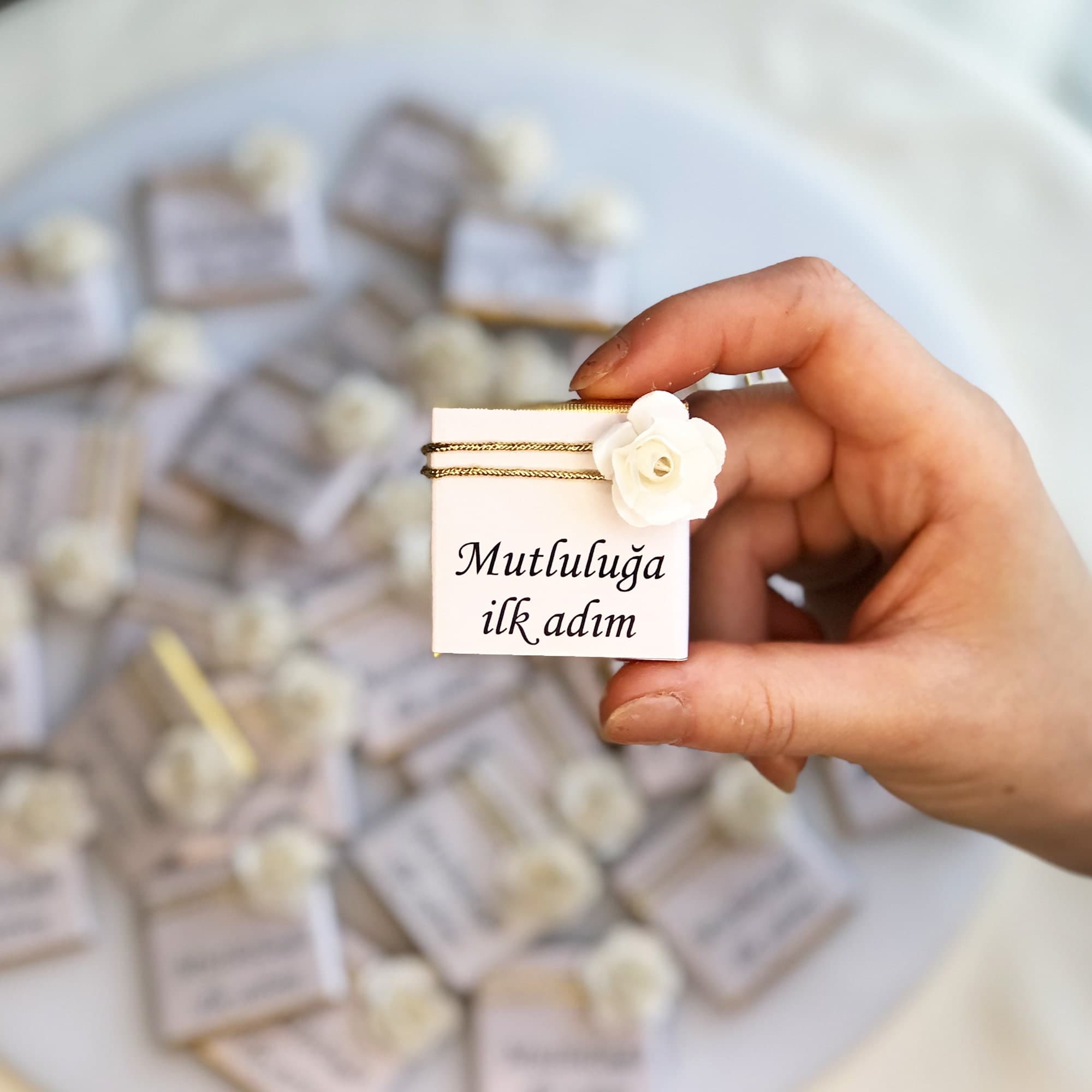 Personalized Wedding Chocolate Favors, Rustic Bridal Shower Candy - image 3