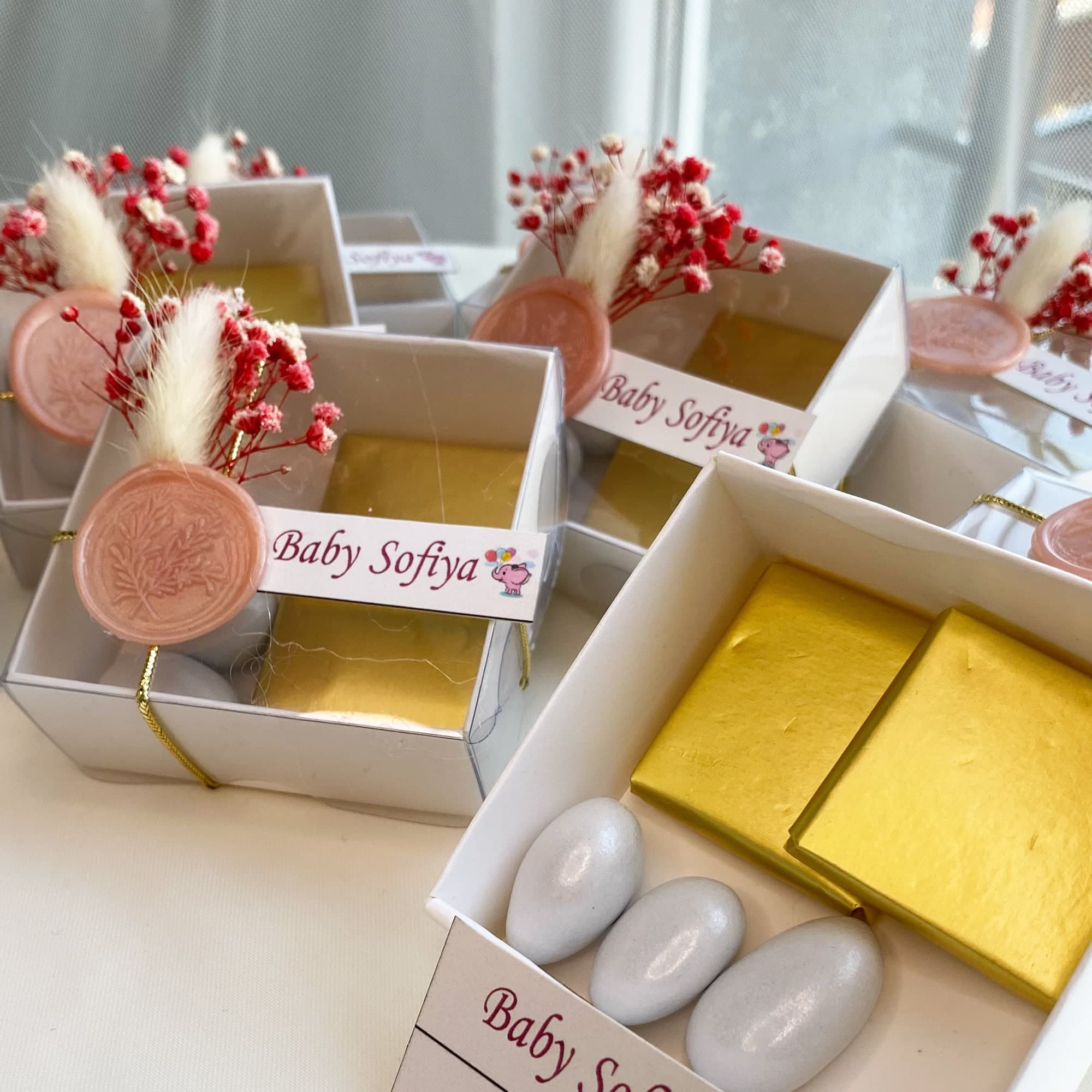 Personalized Candy Gift Box, Baby Shower Favor - image 4