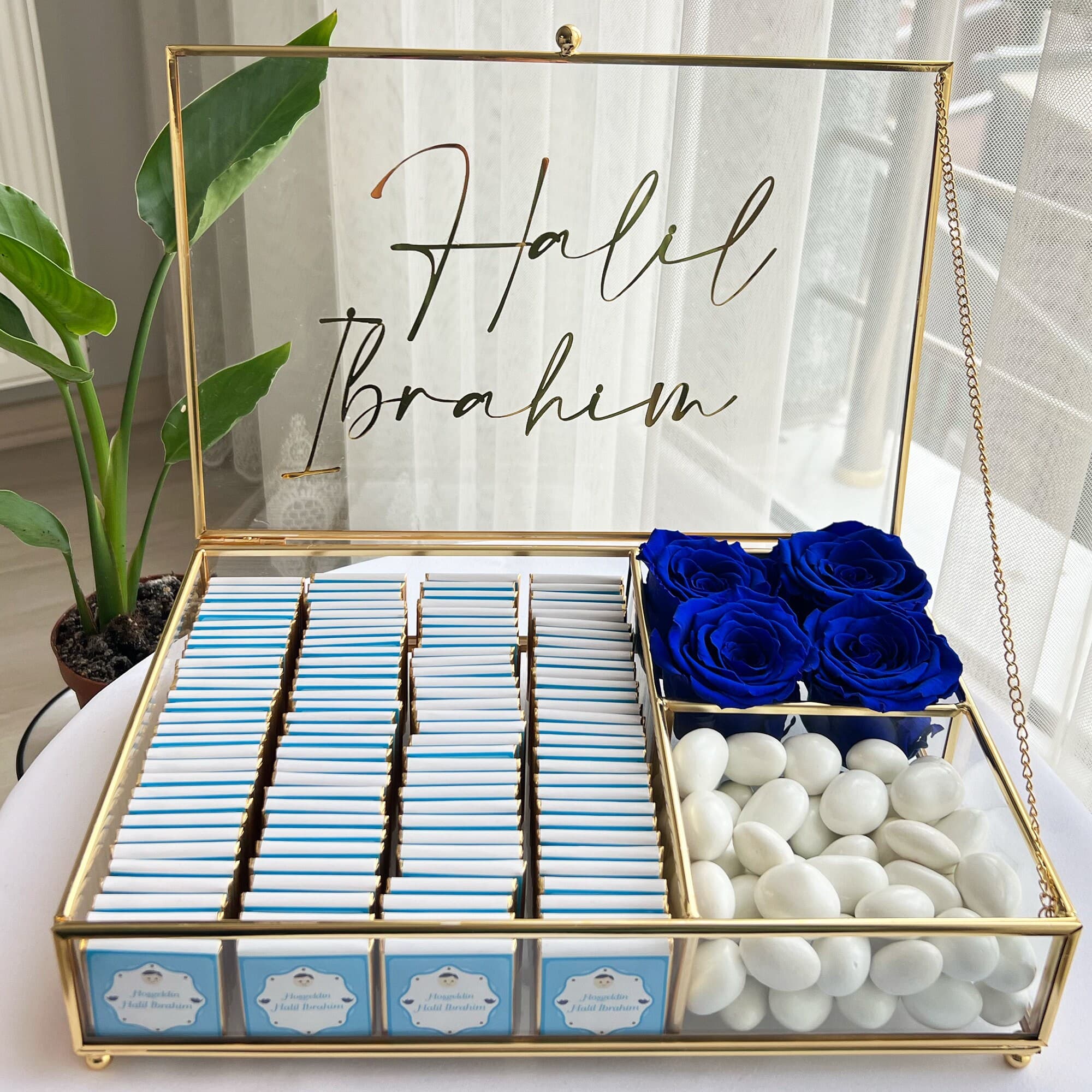 Personalized Wedding Chocolate Favors, 120 Milk Chocolates - image 5