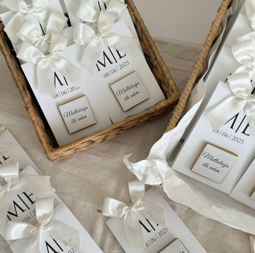 Personalized Coffee Wedding Favor: Rustic Guest Gift Box - image 5