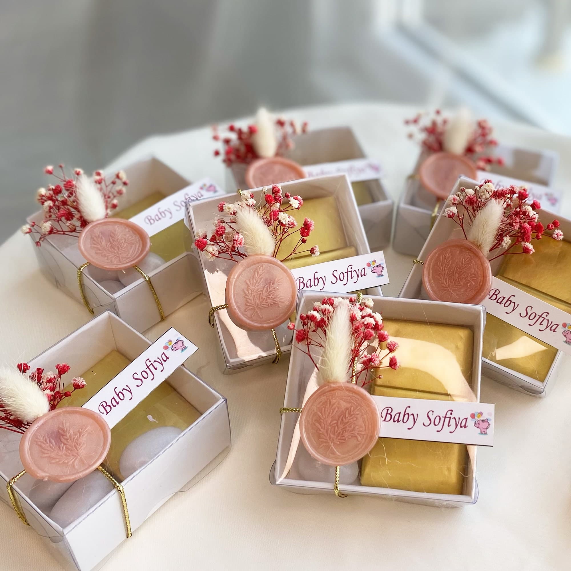 Personalized Candy Gift Box, Baby Shower Favor