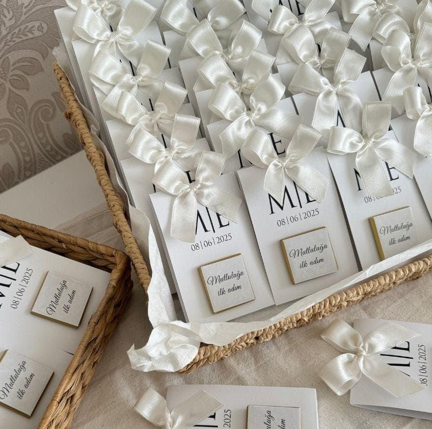 Personalized Coffee Wedding Favor: Rustic Guest Gift Box - image 4