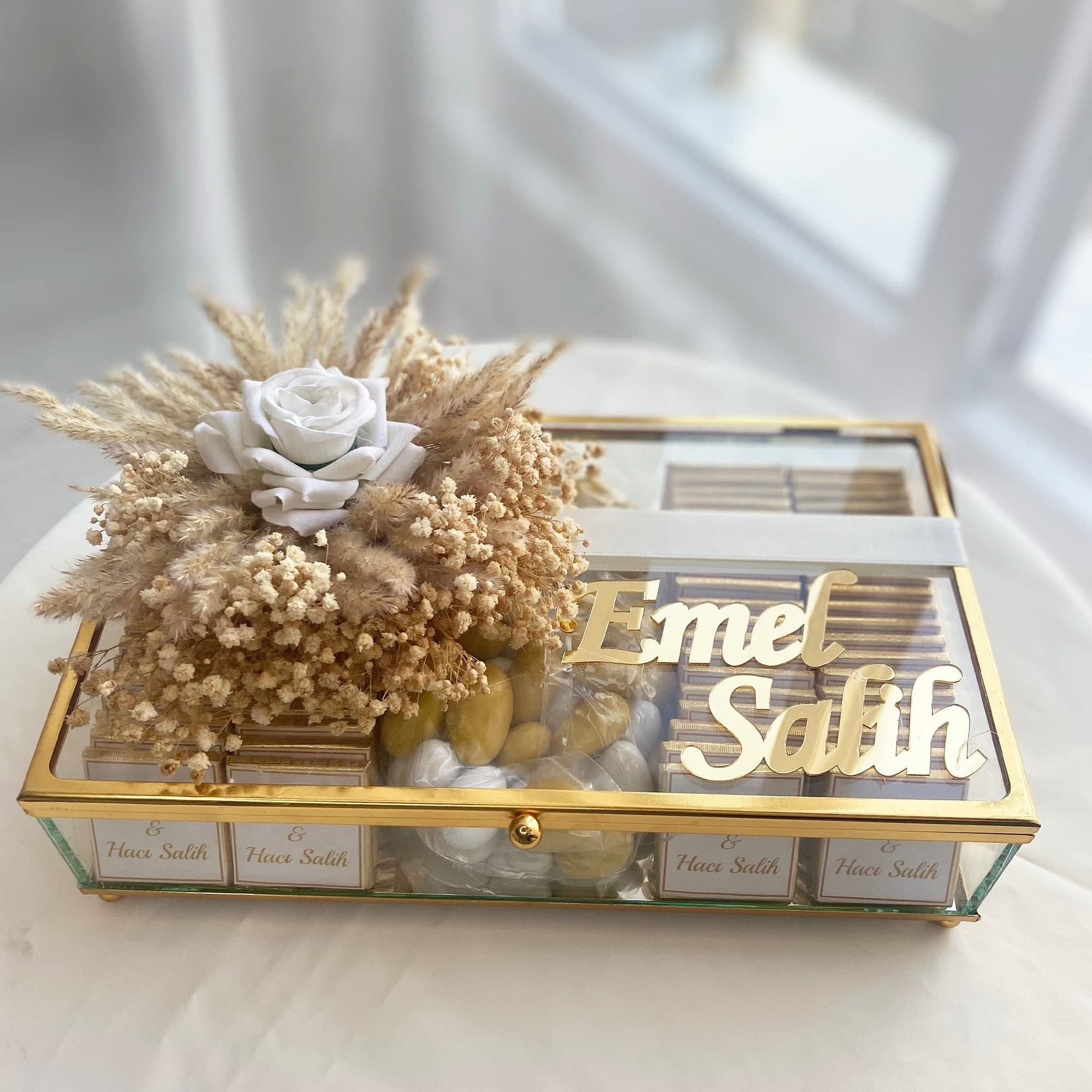 Personalized Wedding Chocolate Favors, Gift Box, Engagement, Baby Shower - image 4