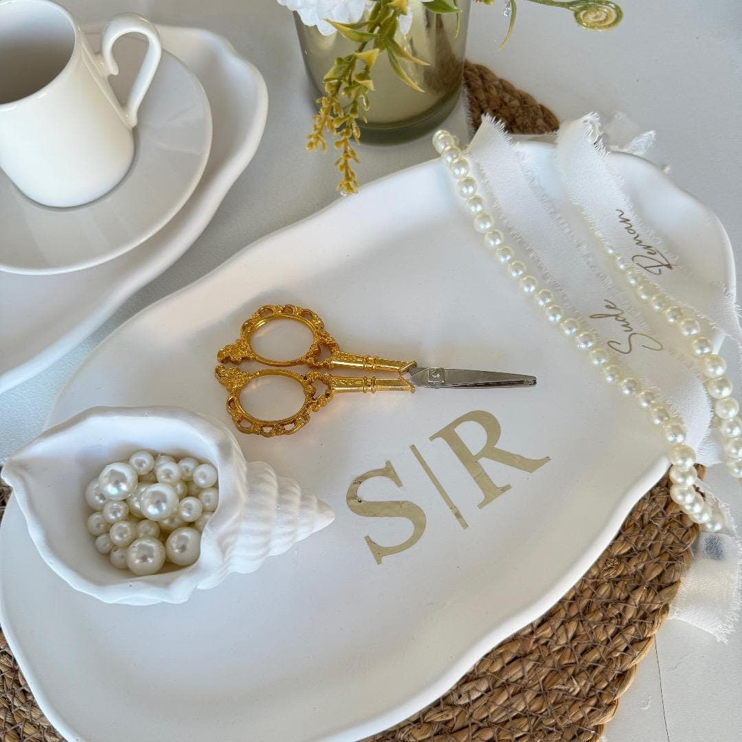Personalized Nikkah Ring Tray Set, Islamic Wedding Gift, Engagement Tray (28cm) - image 5