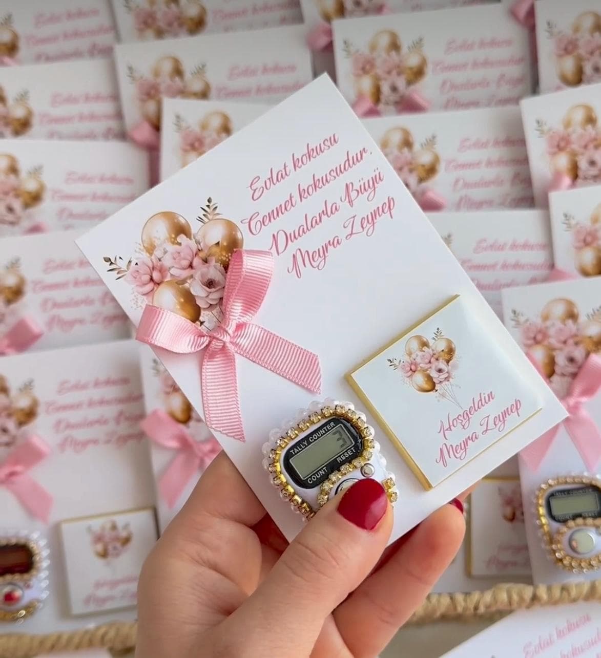 Dhikrmatic & Chocolate Gift Set: Islamic Wedding Favors, Ramadan, Eid, Umrah Hajj - image 4