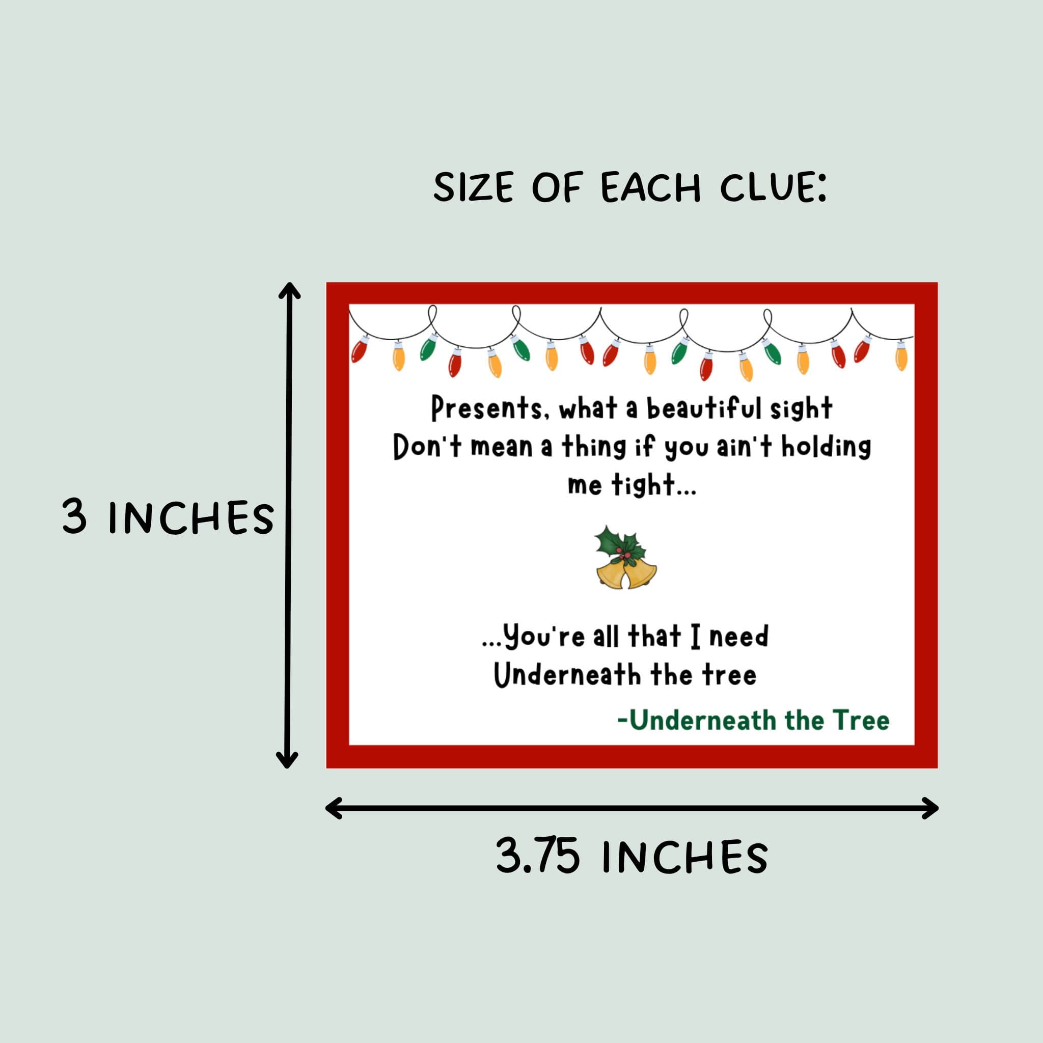 Christmas Finish The Lyric Game Printable, Christmas Carol Finish the Phrase, Finish the Song Xmas Party, Office Party, Family Dinner Party - image 5