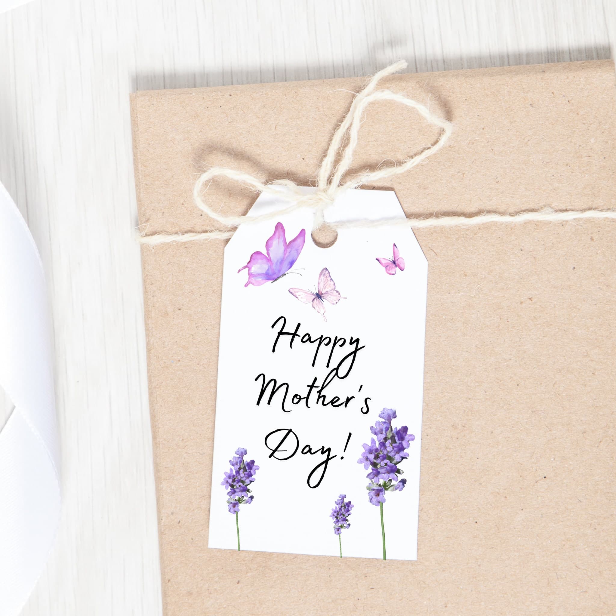 Happy Mother's Day Gift Tags, Mom Printable Gift Tags, Instant Digital Download, 9 Tags, Modern Gift Tags Mother's Day Printable Floral Tag - image 3