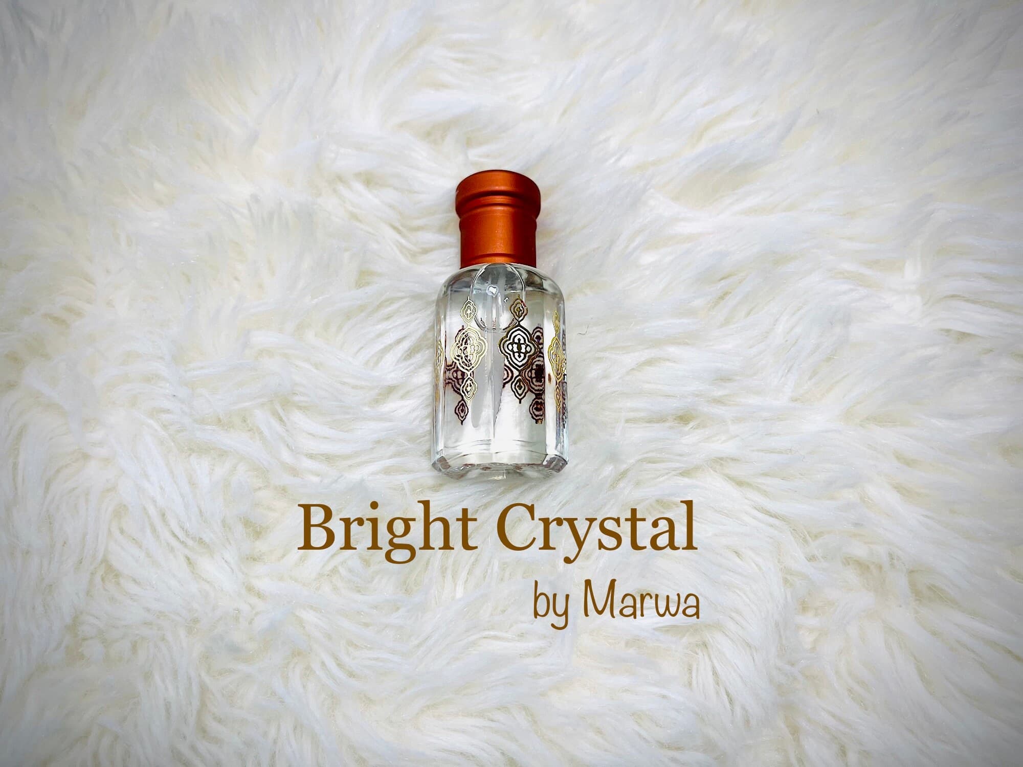 Bright Crystal Perfume Oil: Floral Fruity Attar, Alcohol-Free, Vegan