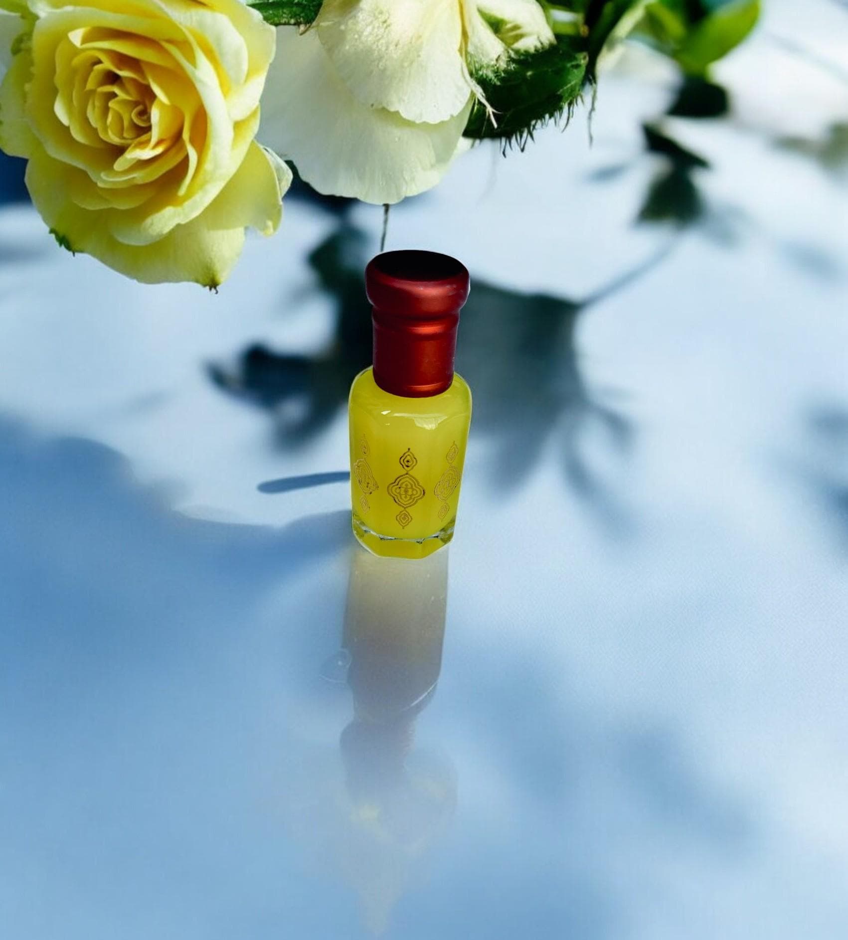 Istanbul Rose Perfume Oil: Damask Rose Attar, Alcohol-Free, Vegan