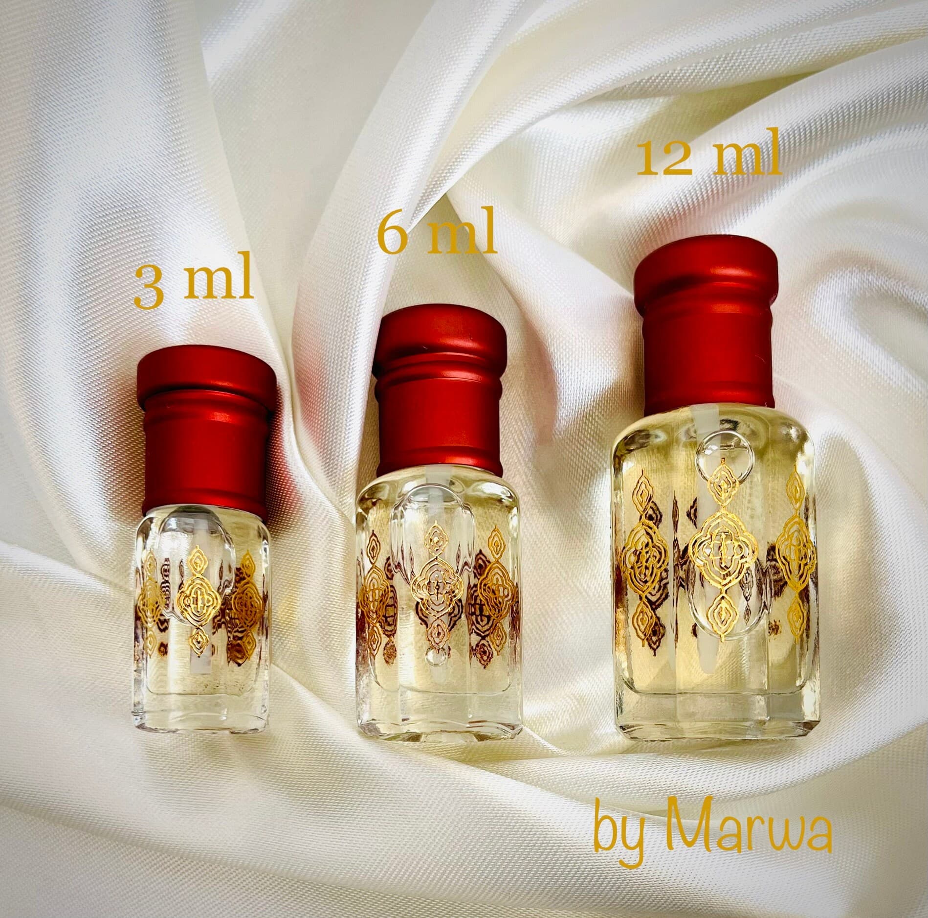 Rose Vanilla Perfume Oil: Floral Woody Scent, Alcohol-Free - image 5