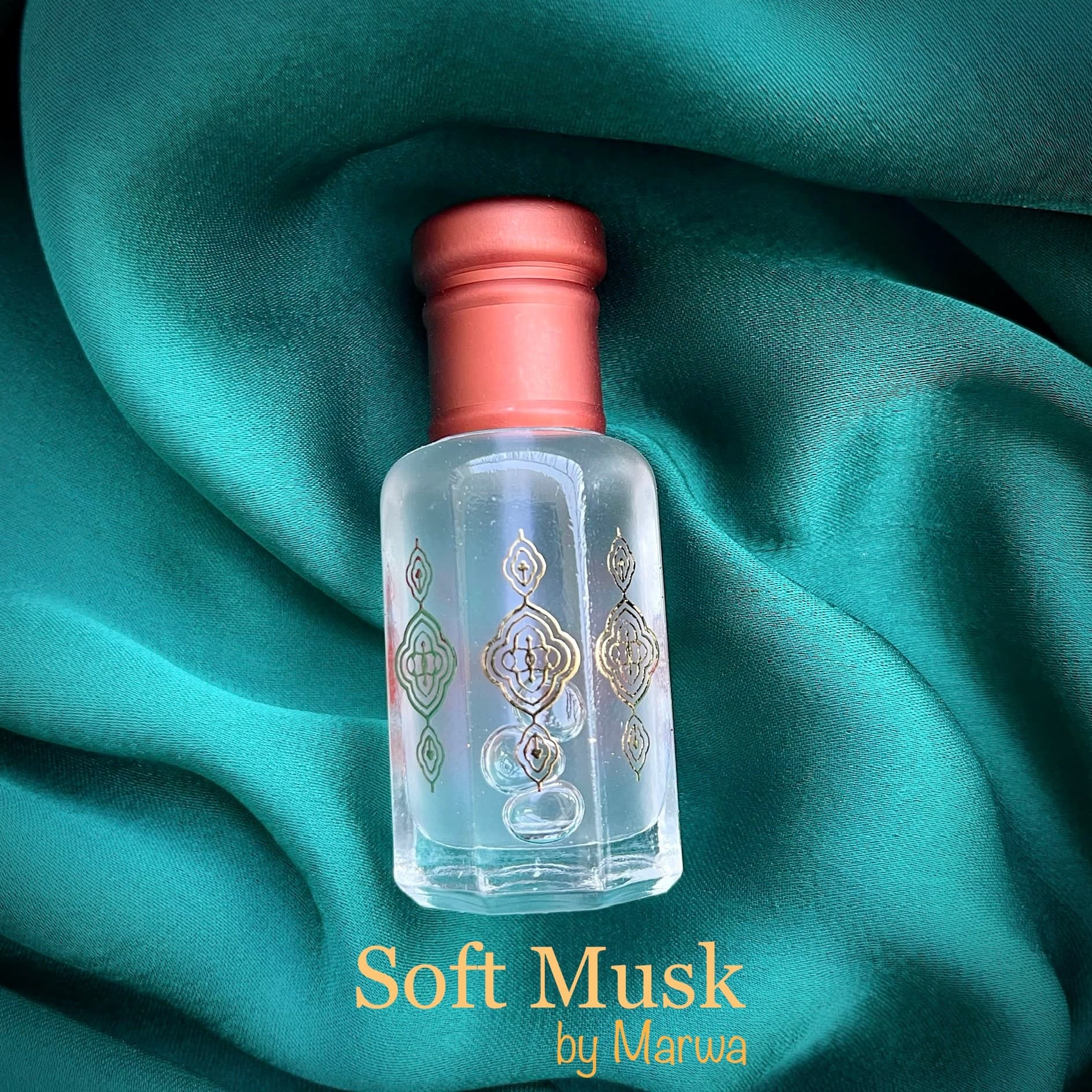 Soft Musk Perfume Oil: Arabian Attar, Alcohol-Free, Vegan