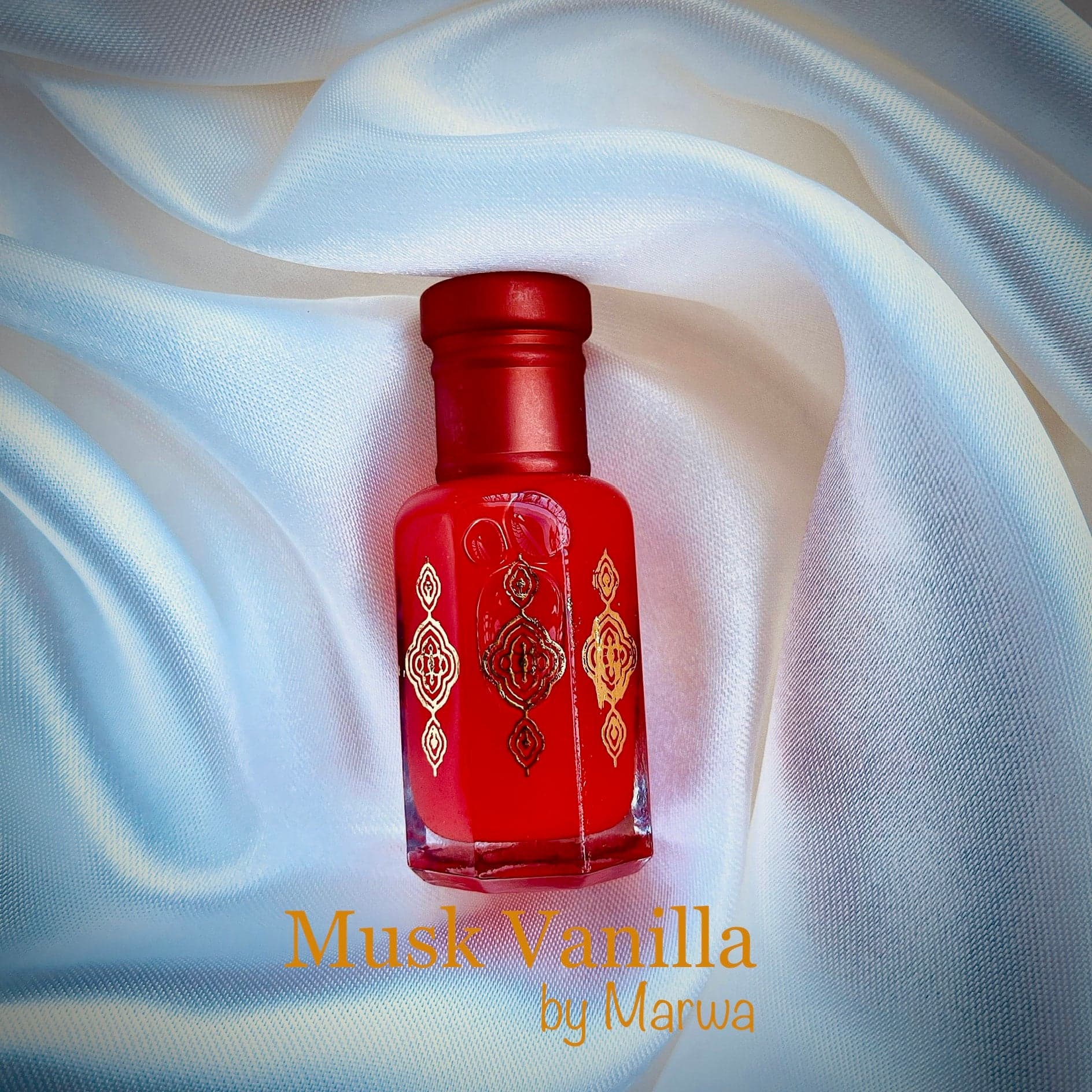 Vanilla Musk Perfume Oil: Floral Gourmand Attar, Alcohol-Free