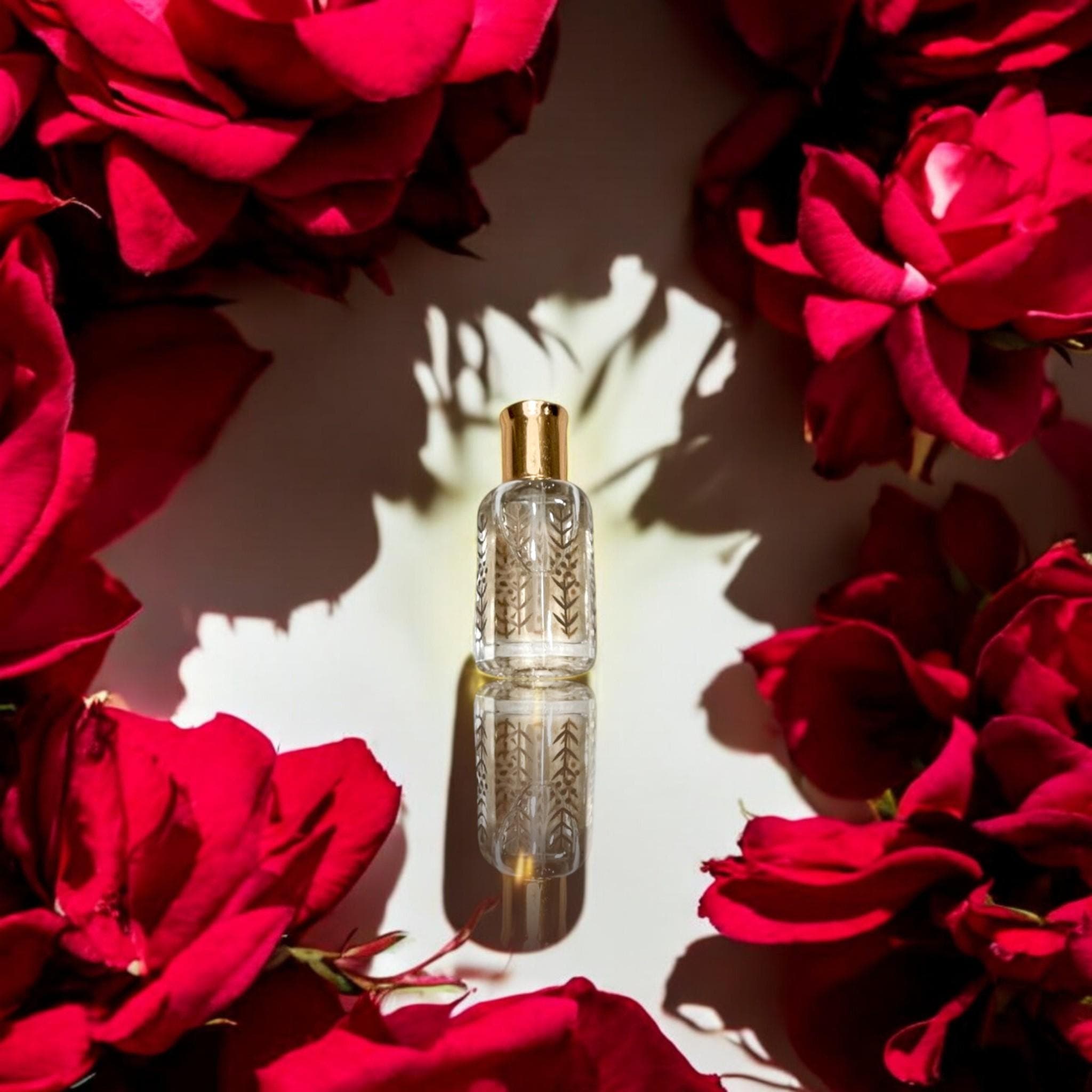 Arabian Rose Perfume Oil: Grade A Feminine Attar, Alcohol-Free