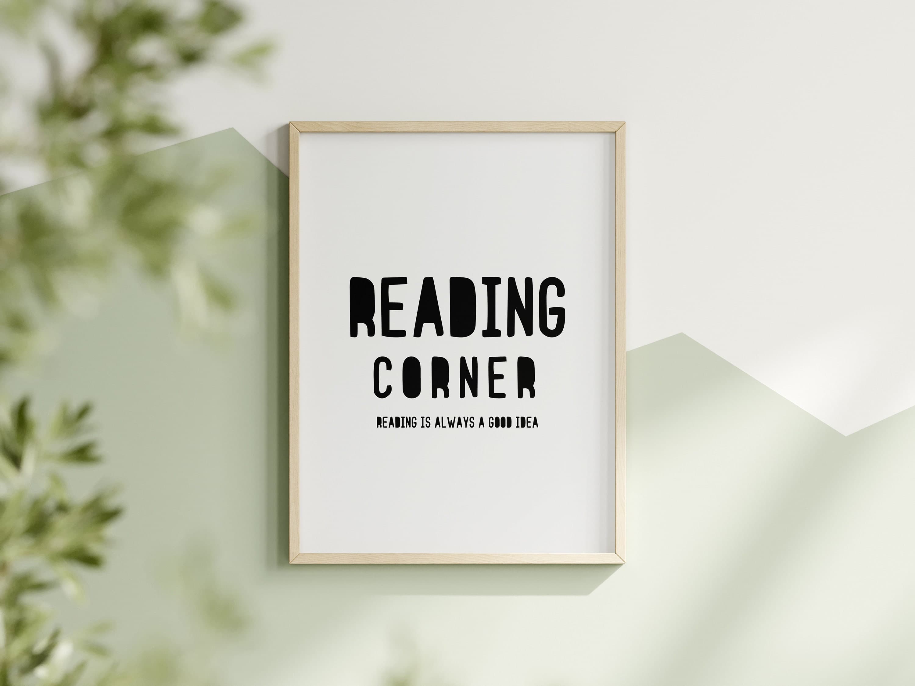 Reading Corner Set of 6 Wall Art for Kids Room Decor Montessori Printables Black and White Classroom Decor - image 4