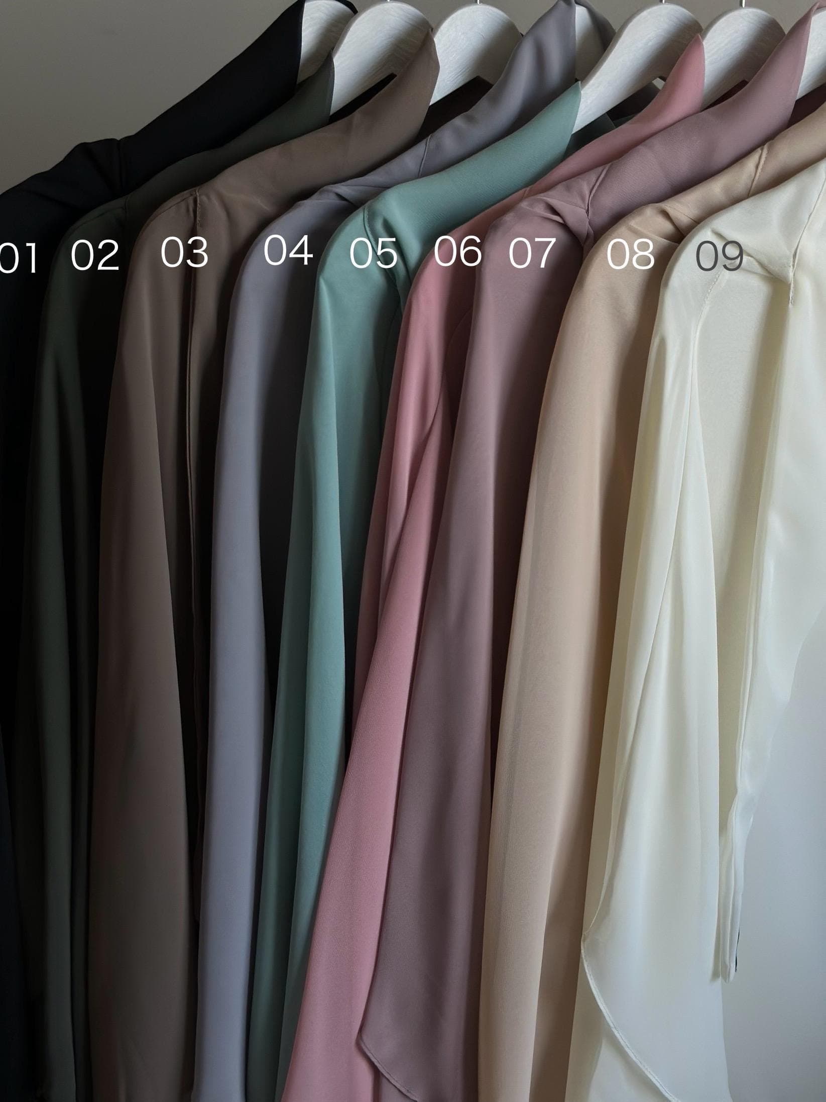 Three Layer Khimar Chiffon Diamond Triangle Hijab | Islamic Gift Eid Nikah | Niqab Ultra Soft Breathable Drapey Lightweight - image 4