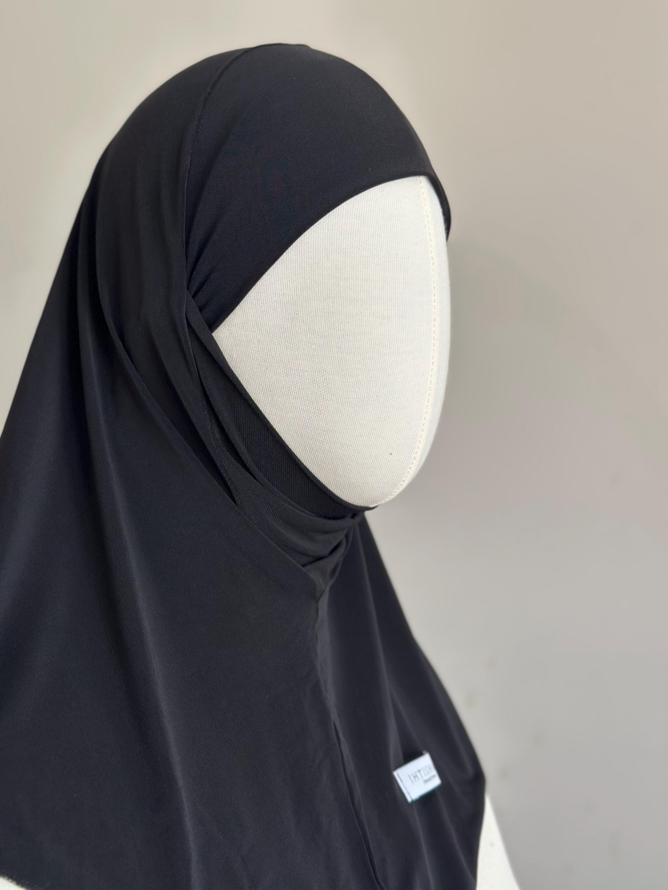 Jersey Hijab Under Cap Bonnet | Stretchy & Lightweight Balaclava Underscarf | Breathable Hijab Cap for Full neck chest Coverage - image 3