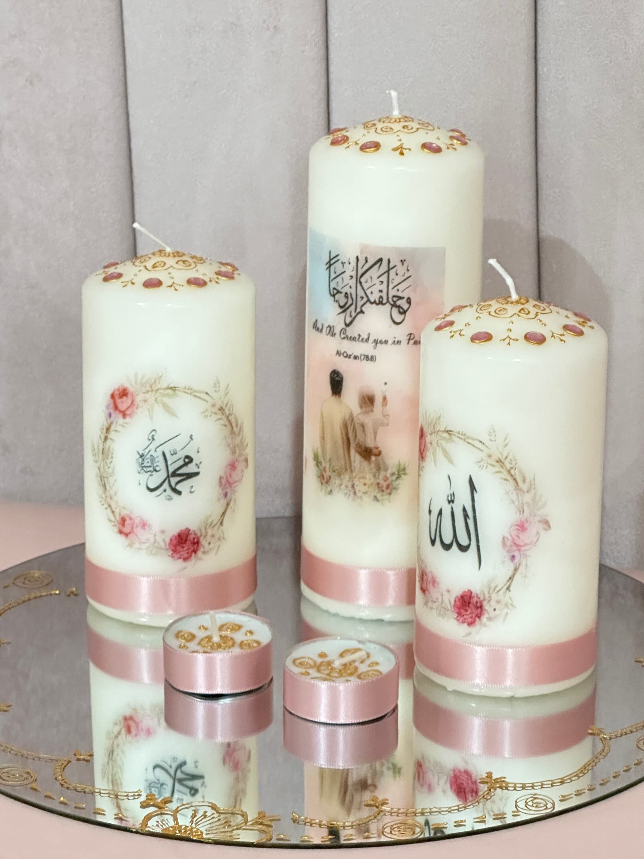 Wedding/Nikah Candles Set - image 5