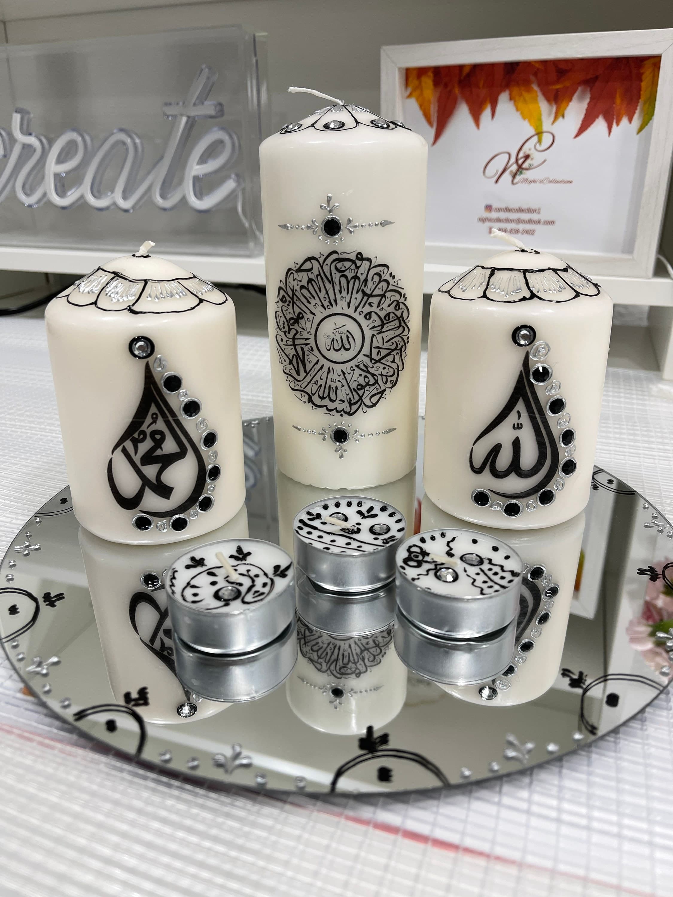 Elegant Candle Gift Set for Muslim - image 4