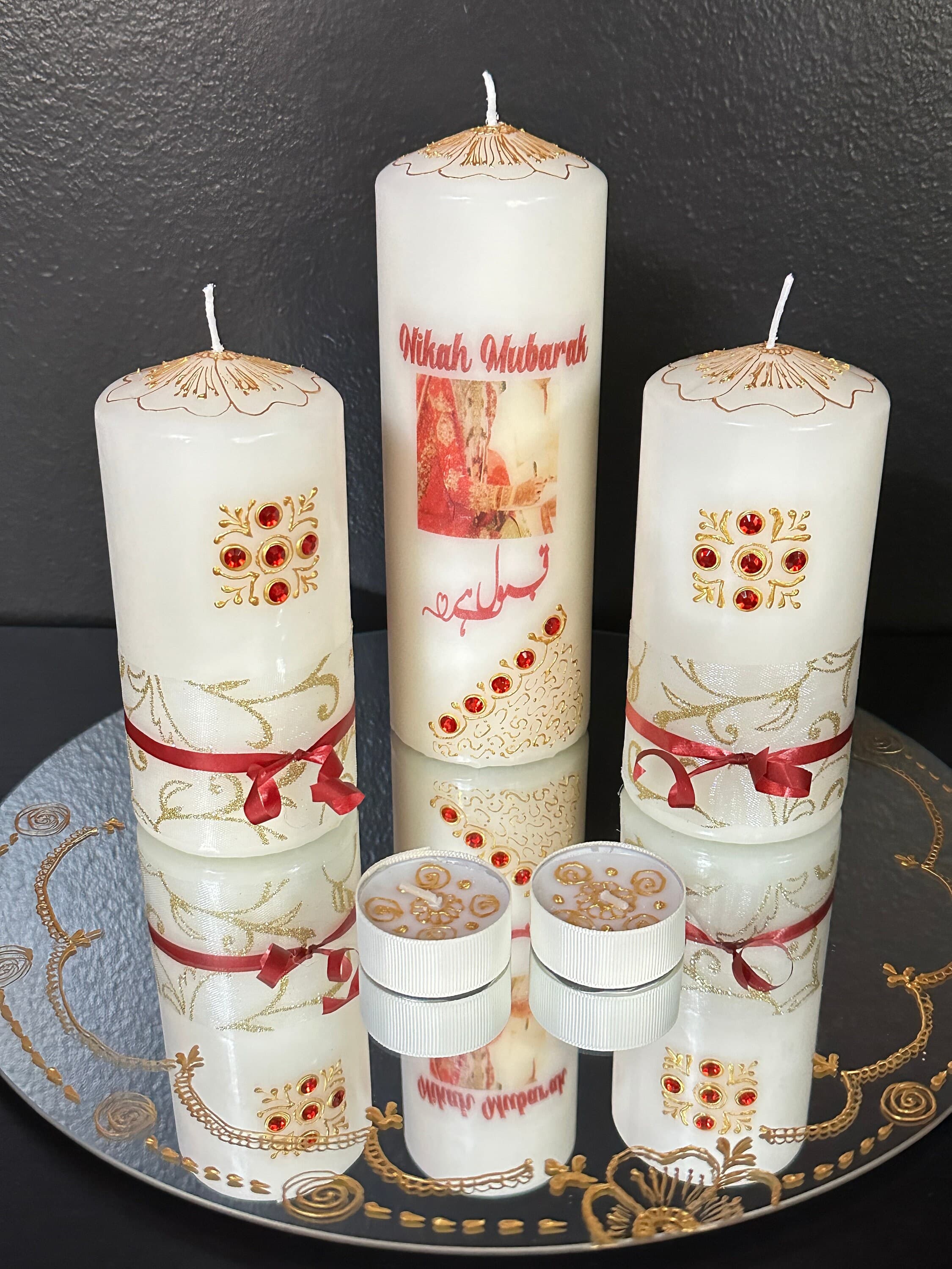 Wedding/Nikah Candles Set - image 4
