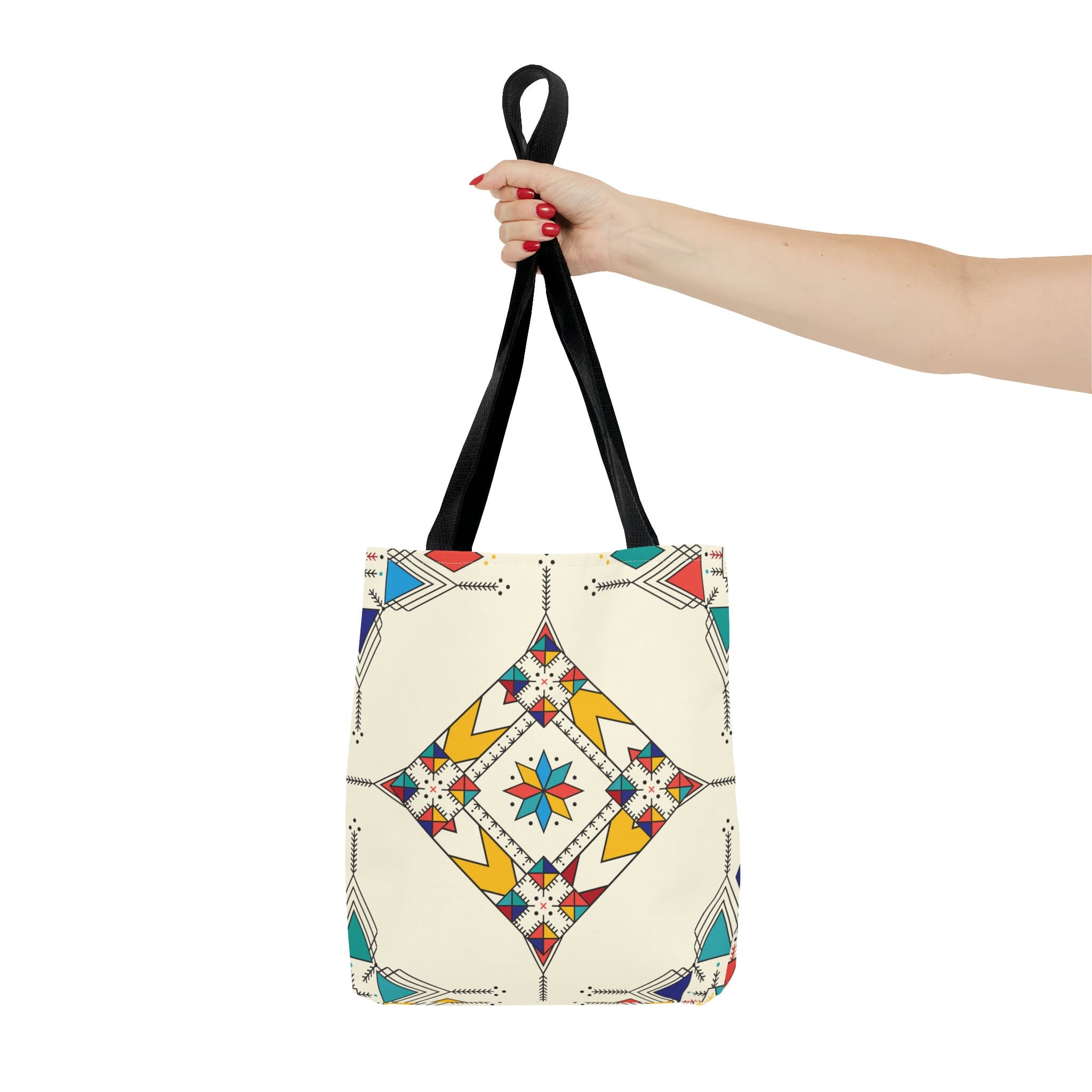 Palestinian Tatreez Embroidery Tote Bag: Cultural Art Shopping Bag - image 3
