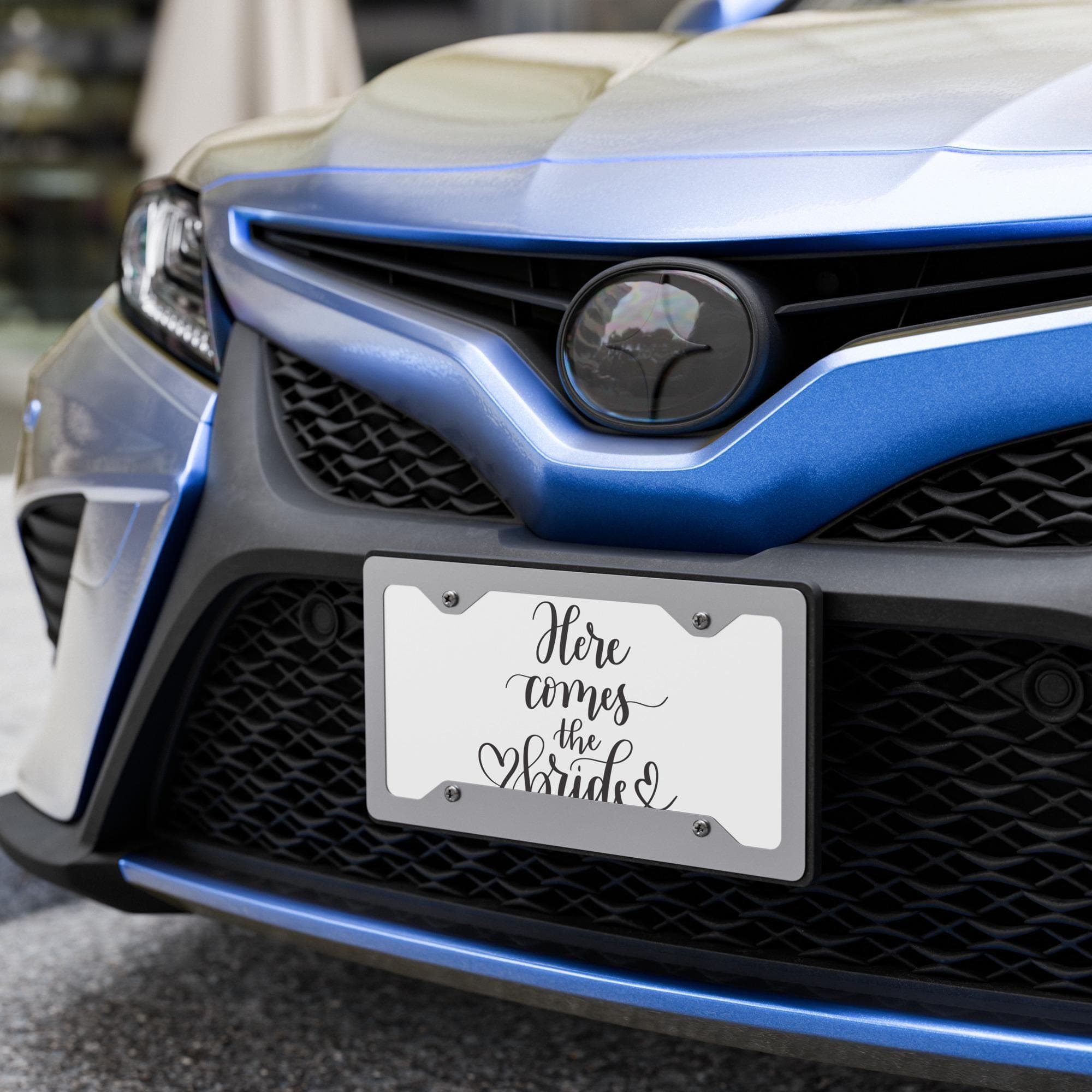 Vanity License Plate Sign – Personalised & Fun