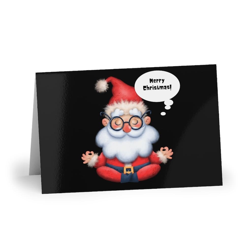 Santa Christmas Greeting Card: Holiday Card for Family and Friends - image 3