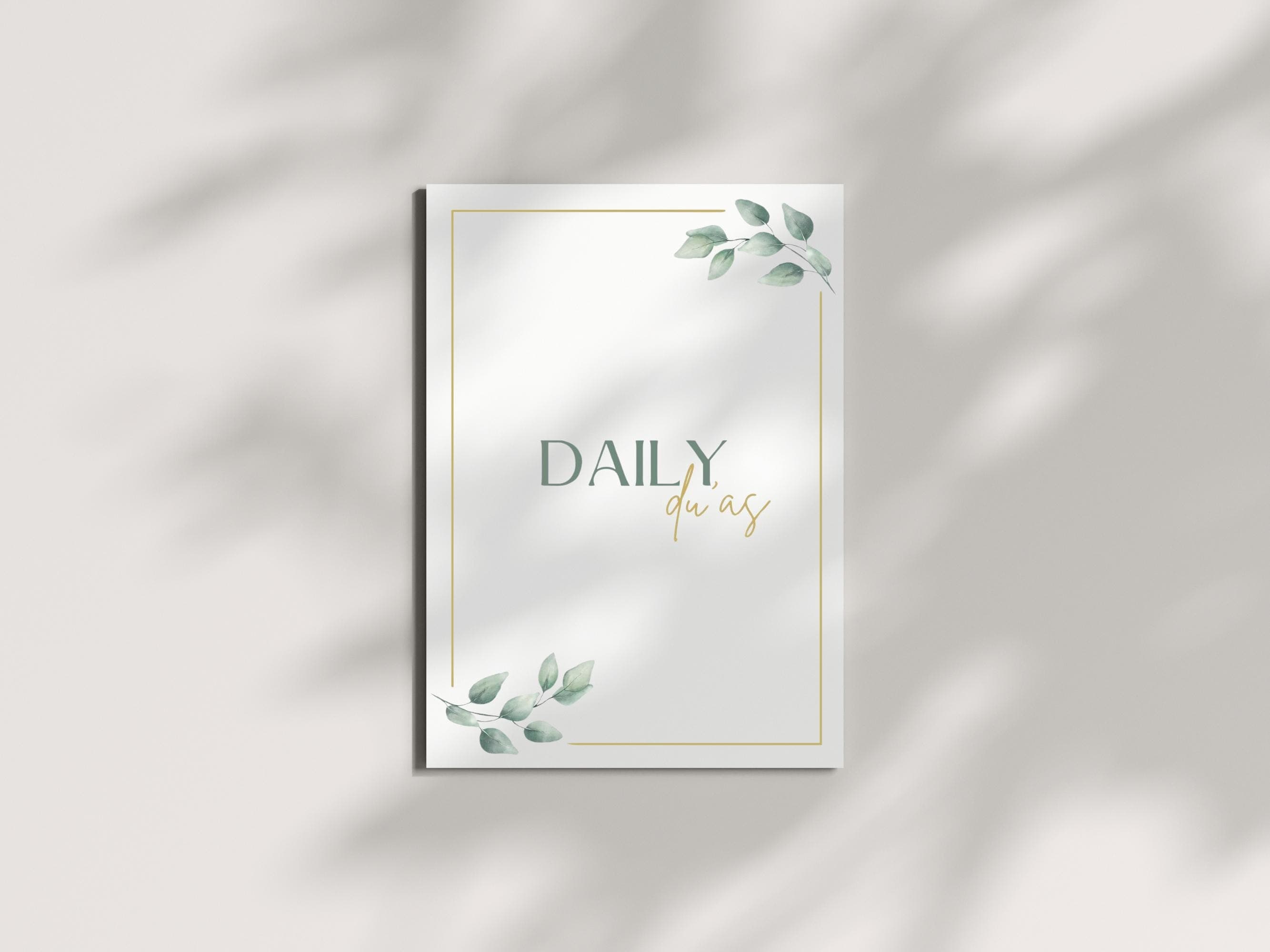 These everyday dua cards are a great way to remember and recite important duas throughout the day. Each card is beautifully designed with a minimalist style and includes the Arabic text, transliteration and English translation of the dua.