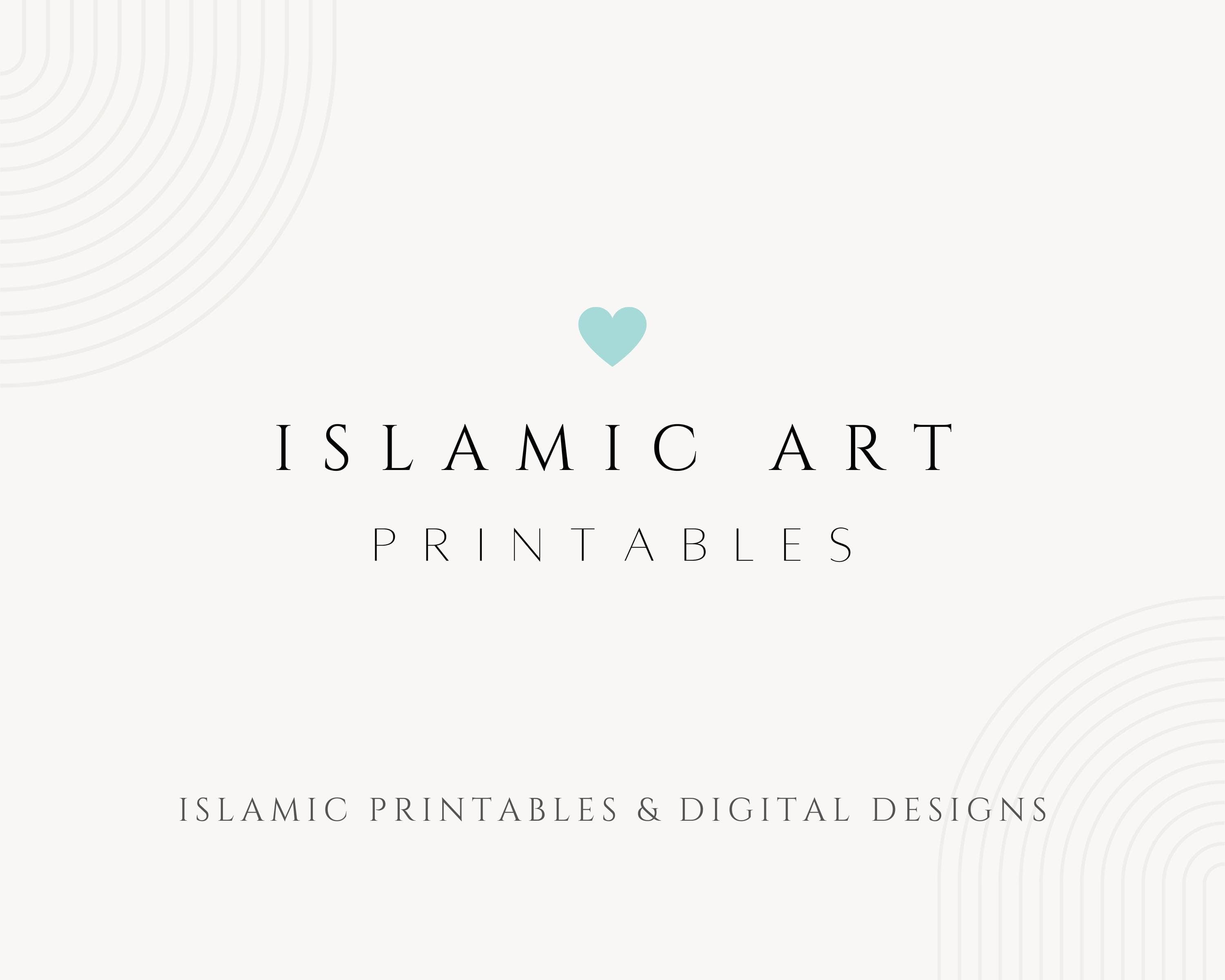Islamic Affirmations Wall Art, Wall Art Printable, Muslim Affirmations, Islamic Kids Wall Art, Muslim Kids, Islamic Poster, Muslim Kids Gift - image 3