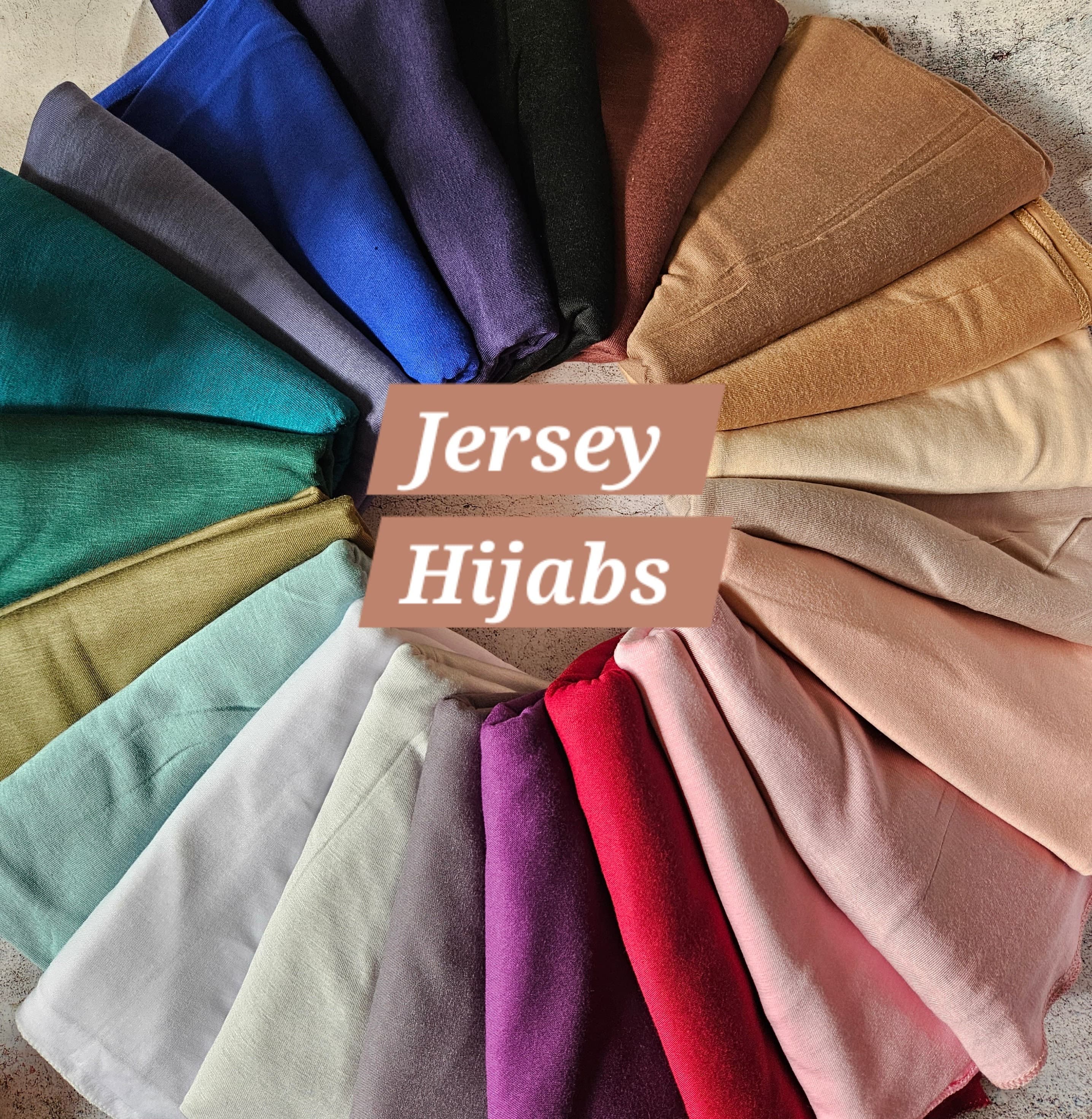 Hijab JERSEY scarf shawl headscarf headwrap premium quality Stretchy