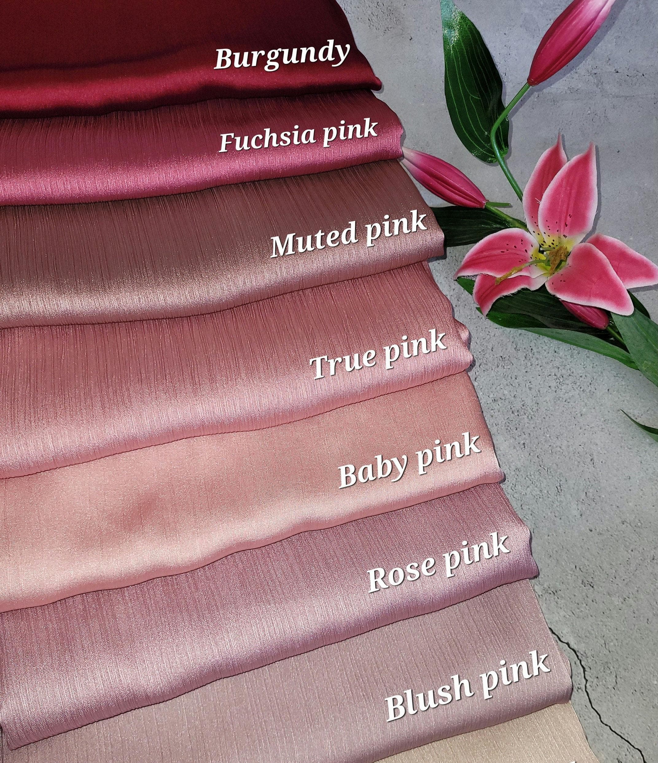 HIJAB SATIN CRINKLE premium hijab luxury eid gift for her hijab umrah special occasions wedding hijab