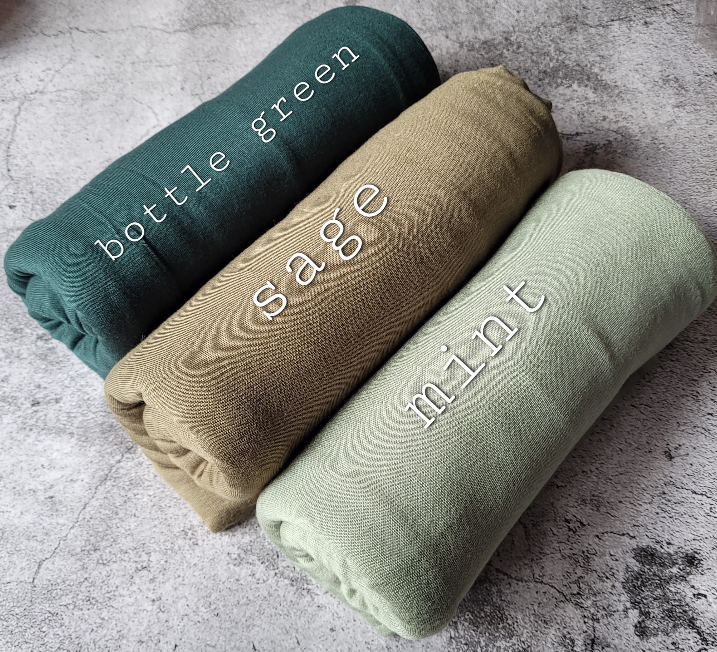 JERSEY LUXURY Hijab large scarf shawl headscarf folded sewn edges headwrap premium quality Stretchy 180cm x 80cm gift for her eid gift - image 4