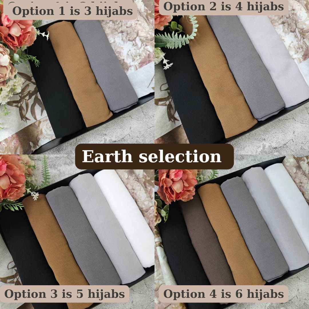 Hijab gift set CHIFFON hijab box gift for her chiffon hijab gift set personalised ramadan gift umrah gift hajj gift eid gift birthday