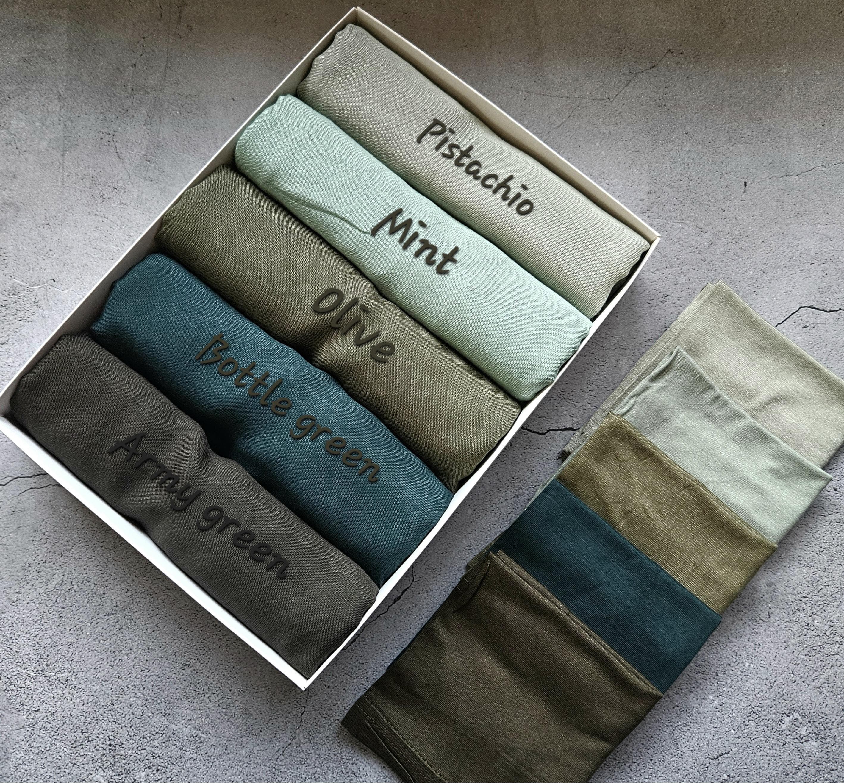 Hijab set gift box, chiffon hijabs gift for her, personalised gifting eid gift ramadan umrah gift hajj gift, gift for her, birthday gift - image 5