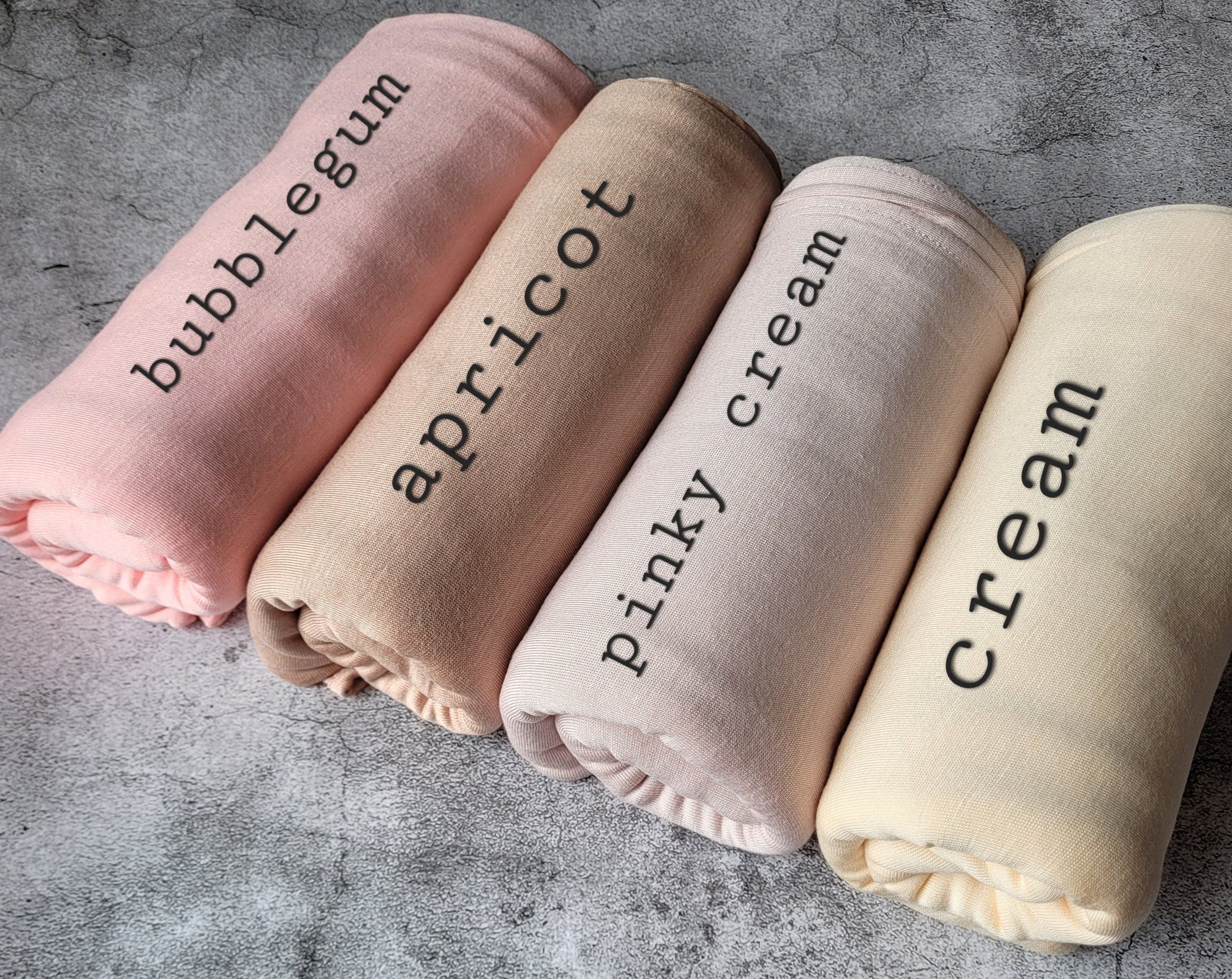 JERSEY LUXURY Hijab large scarf shawl headscarf folded sewn edges headwrap premium quality Stretchy 180cm x 80cm gift for her eid gift - image 5