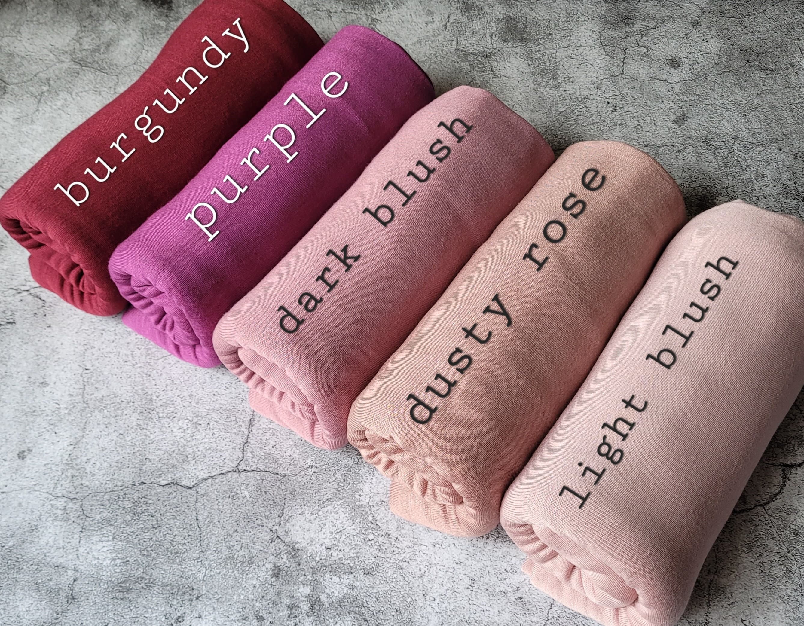 JERSEY LUXURY Hijab large scarf shawl headscarf  folded sewn edges headwrap premium quality Stretchy 180cm x 80cm gift for her eid gift